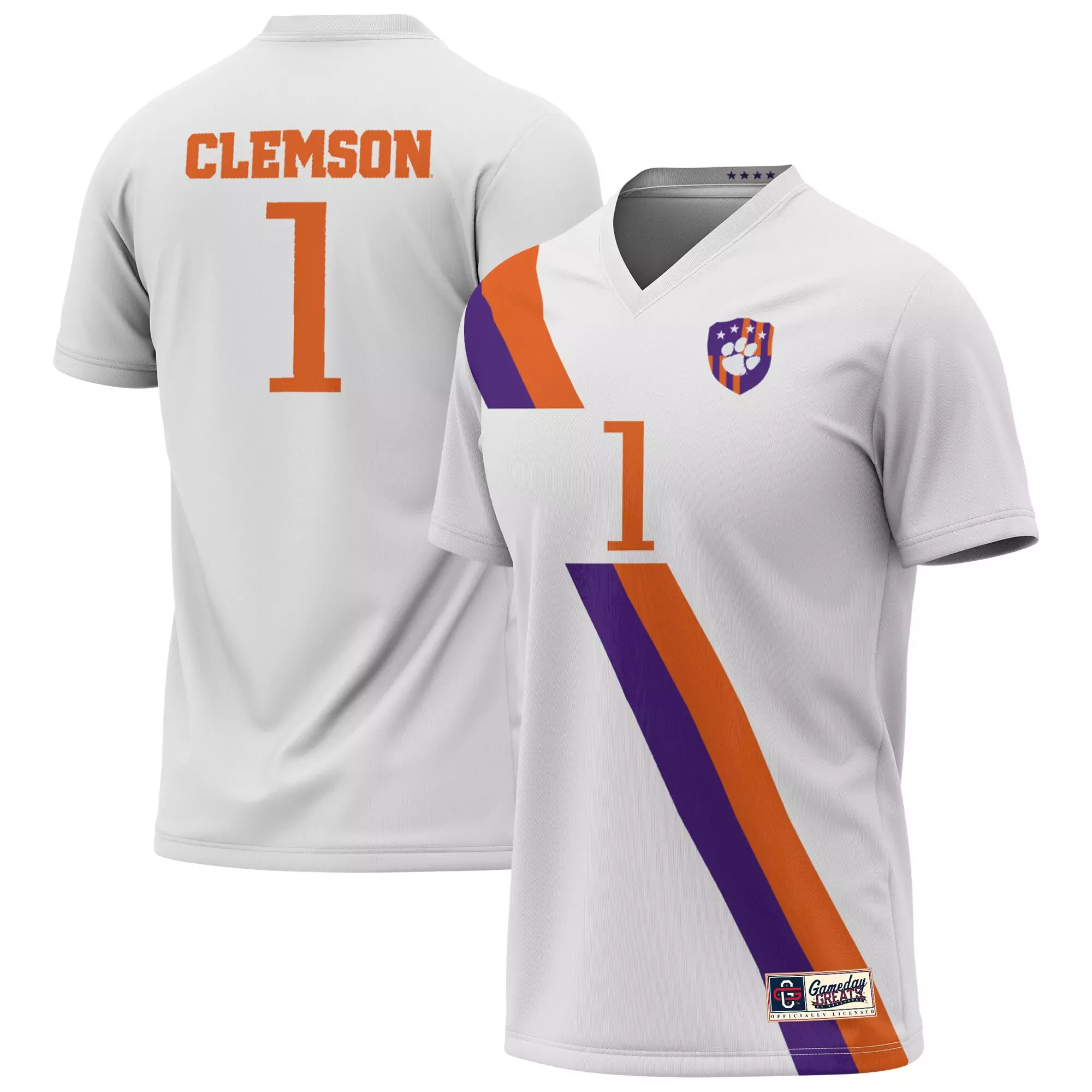 cade klubnik clemson tigers gameday greats youth nil player football jersey purple