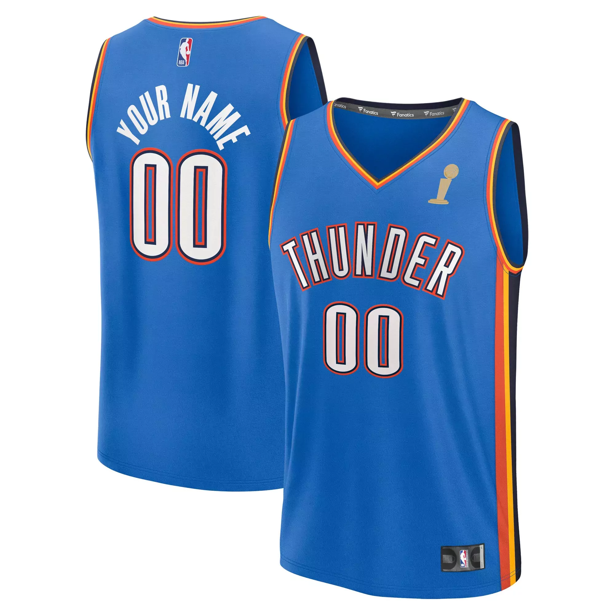 chet holmgren oklahoma city thunder nike youth swingman jersey icon edition blue
