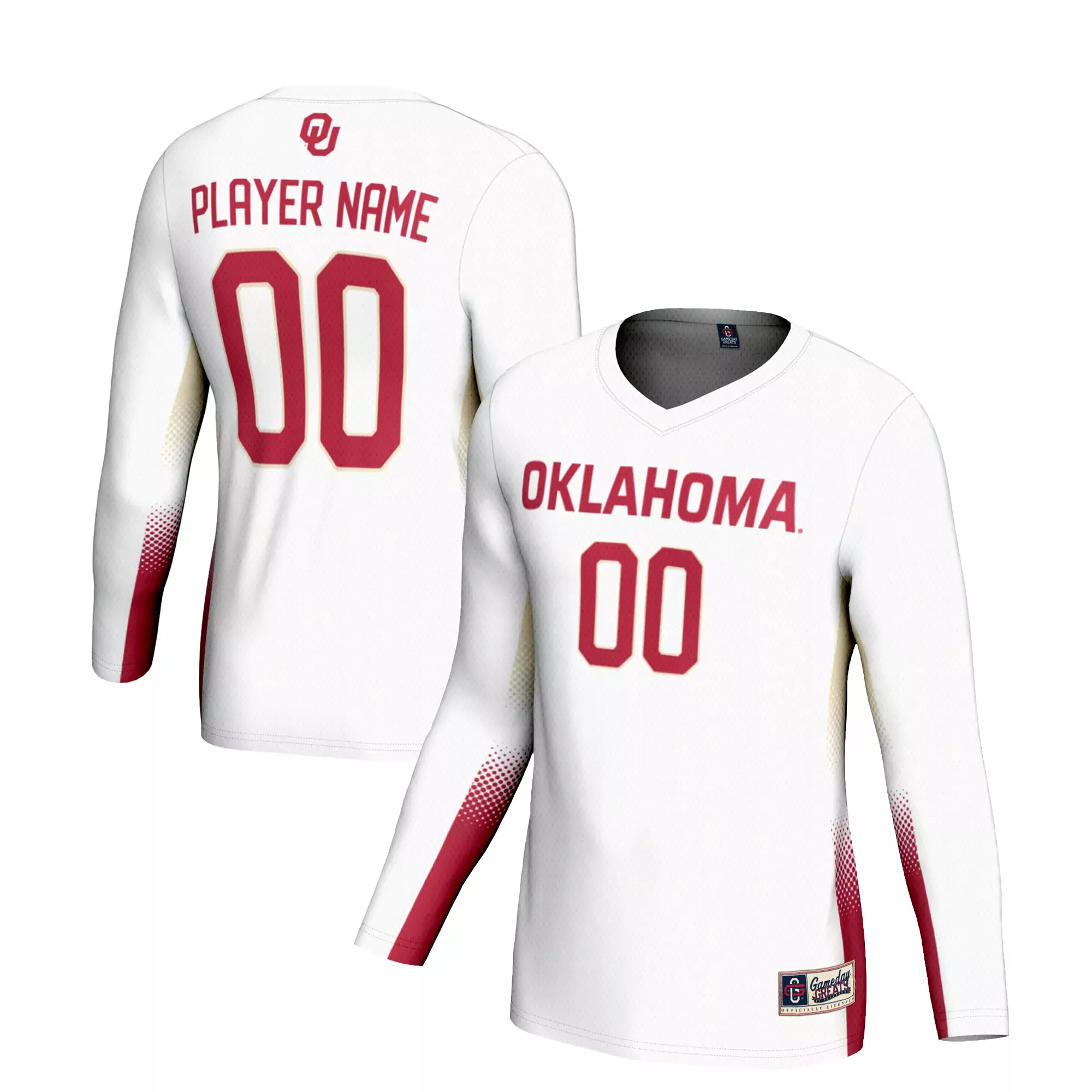 custom oklahoma sooners jersey 00 2023 men s stitched vapor jersey white red all stitched vapor jersey