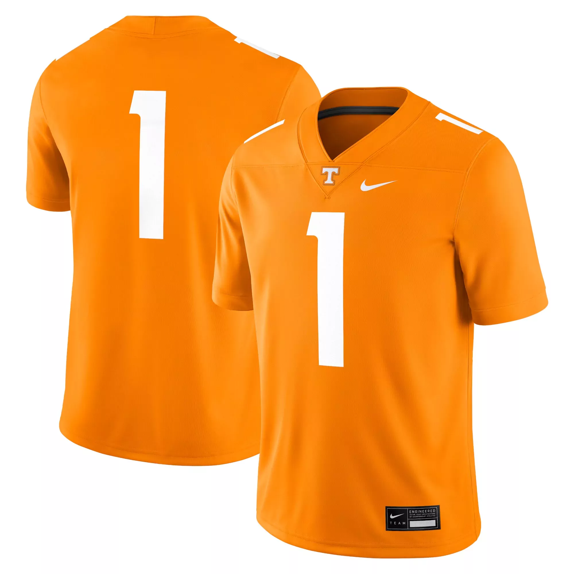 custom tennessee volunteers orange jersey 00 player 2023 men s all stitched vapor jersey