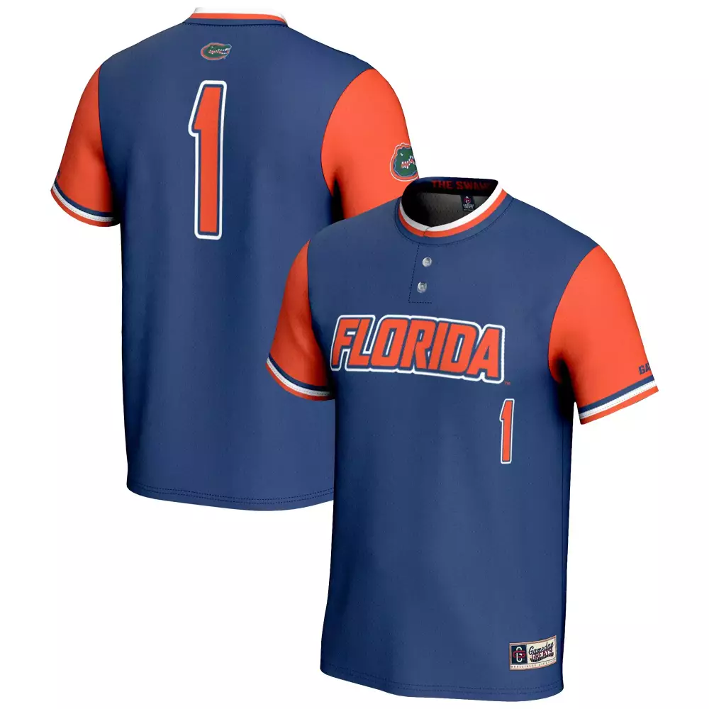 Florida Gators 1 Men's 2023 All Stitched Vapor Jersey | Navy Orange Custom Edition | Fan Gear for Game Day | For Men, Women & Youth