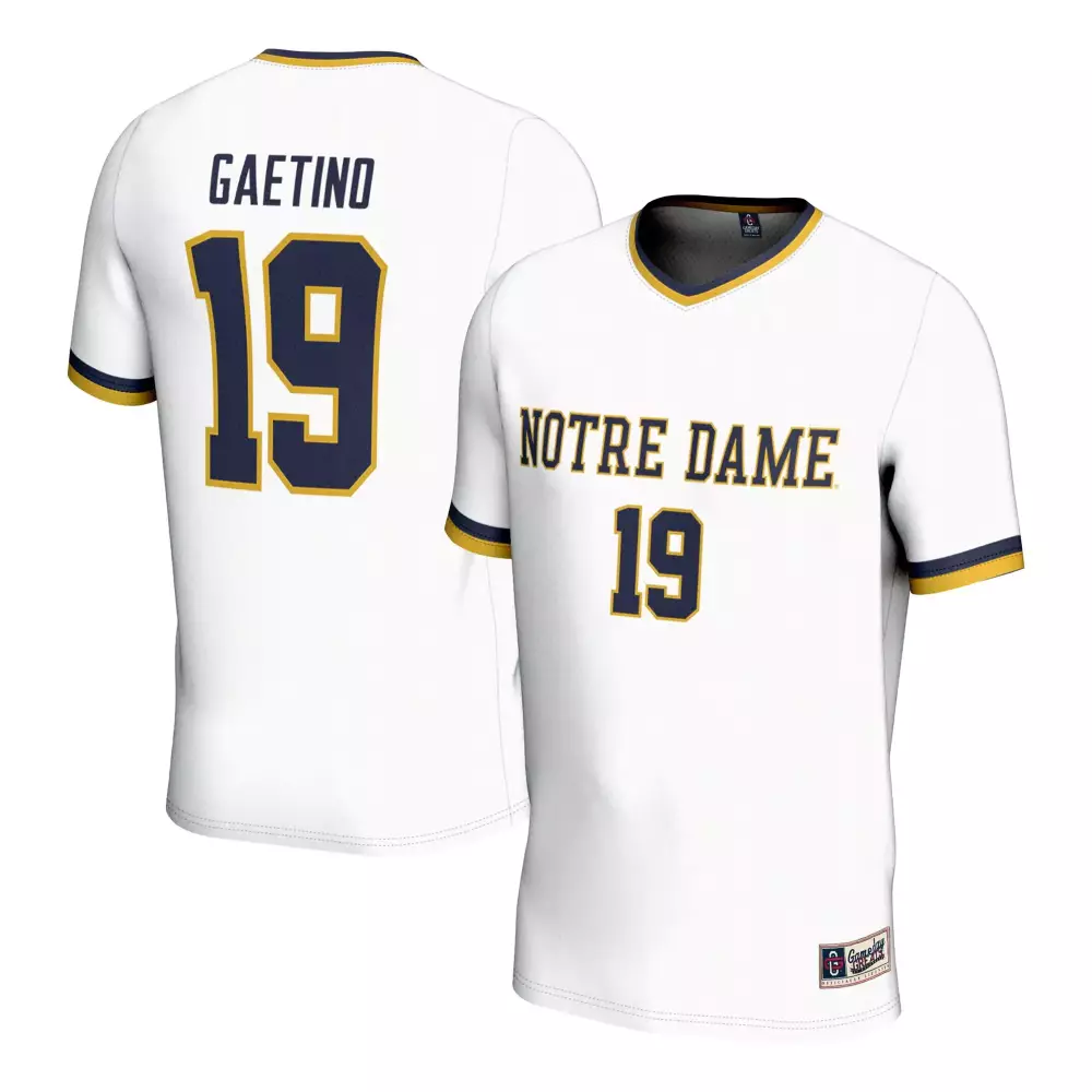 Hartman 10 Notre Dame 2023 Stitched Vapor Jersey | Navy with 32 Patch | Limited Edition Fan Gear | For Men, Women & Youth