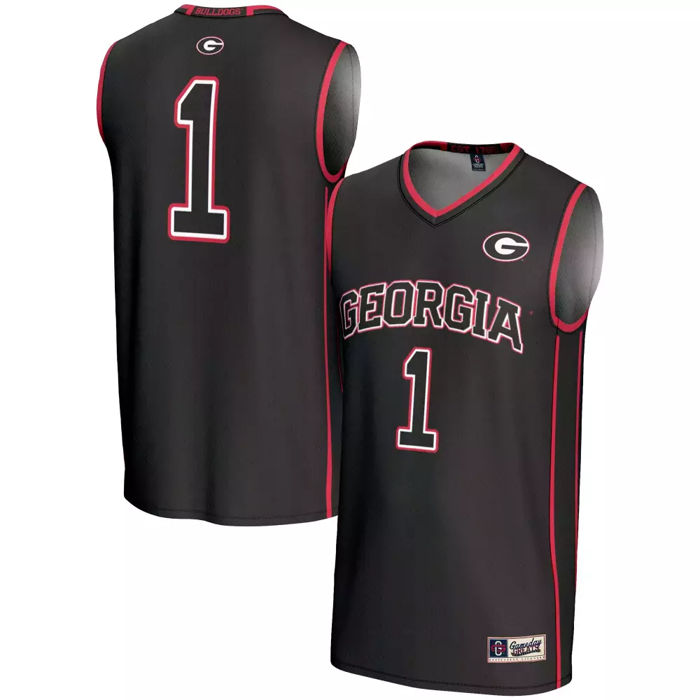 Georgia Bulldogs 2023 Stitched Jersey | Black Red Bowers 19 Name Patch | Limited Edition Fan Gear | For Men, Women & Youth