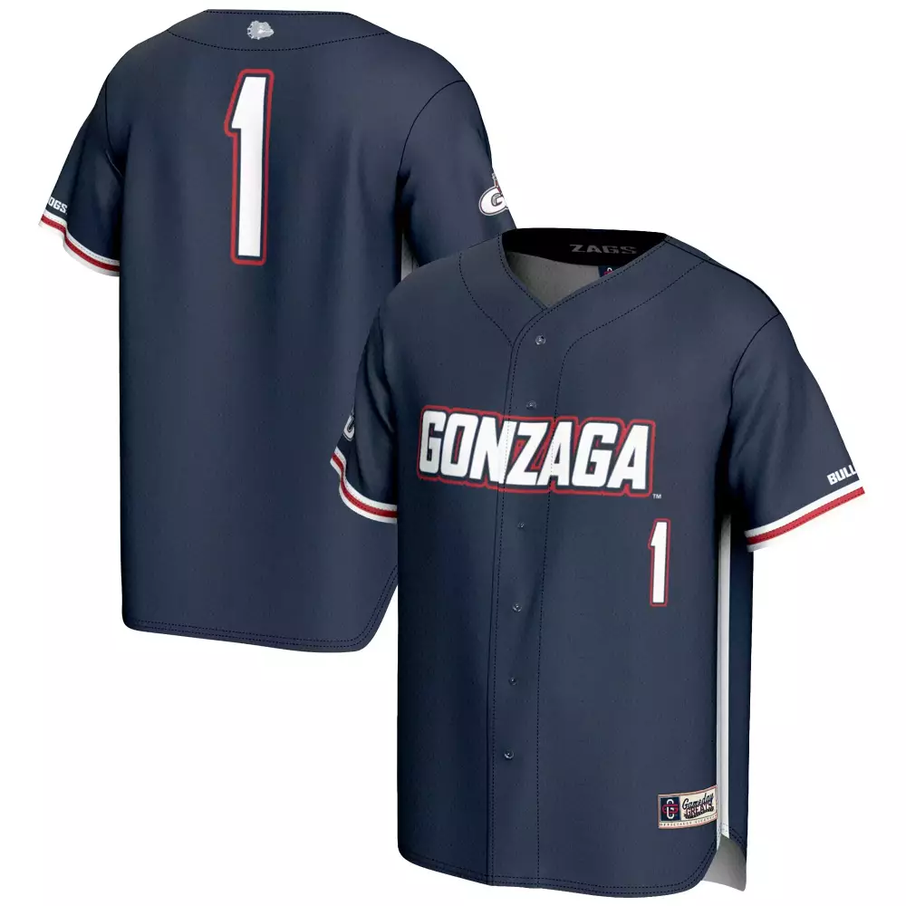 gonzaga bulldogs 1 men s navy all stitched vapor jersey 2023 1
