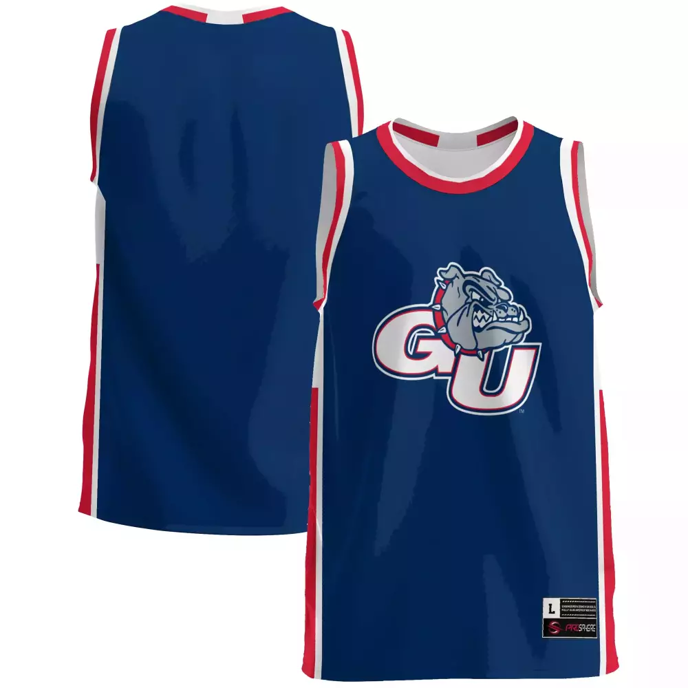 gonzaga bulldogs gameday greats youth nil pick a player lightweight baseball jersey navy