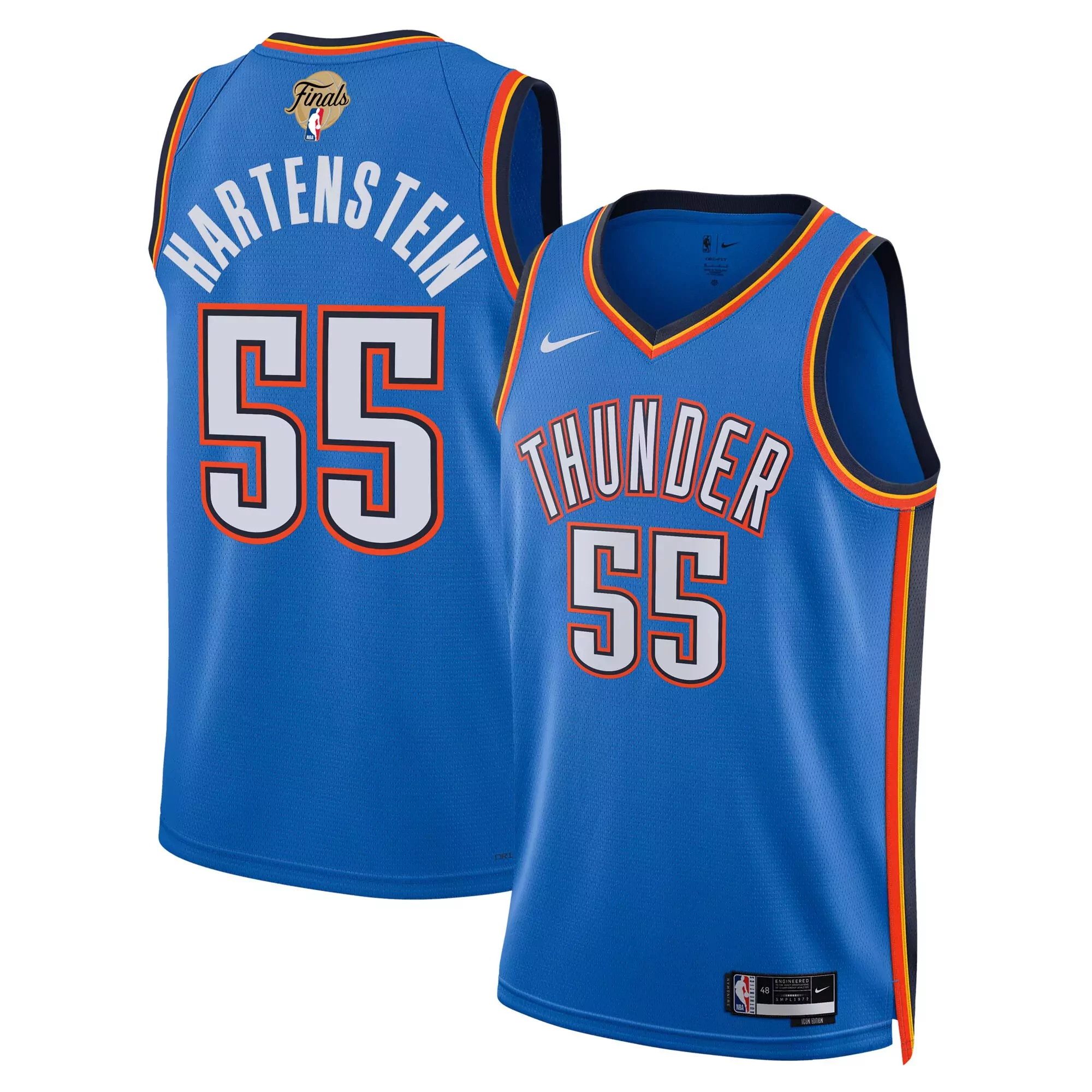gordon hayward oklahoma city thunder fanatics youth fast break player jersey icon edition blue