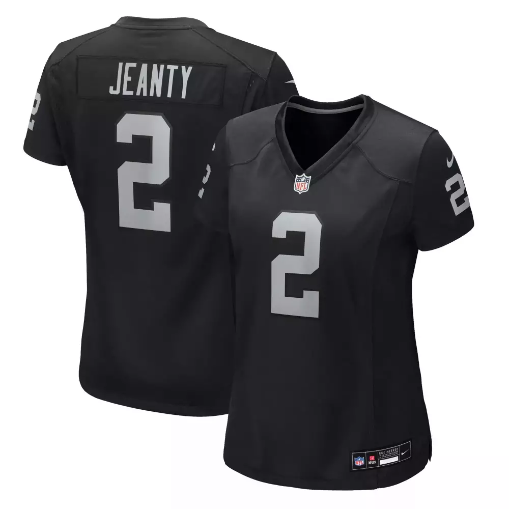 Jeanty 2 Las Vegas Raiders 2024 Stitched Vapor Jersey | Black LXV Edition | Limited Edition | For Men, Women & Youth