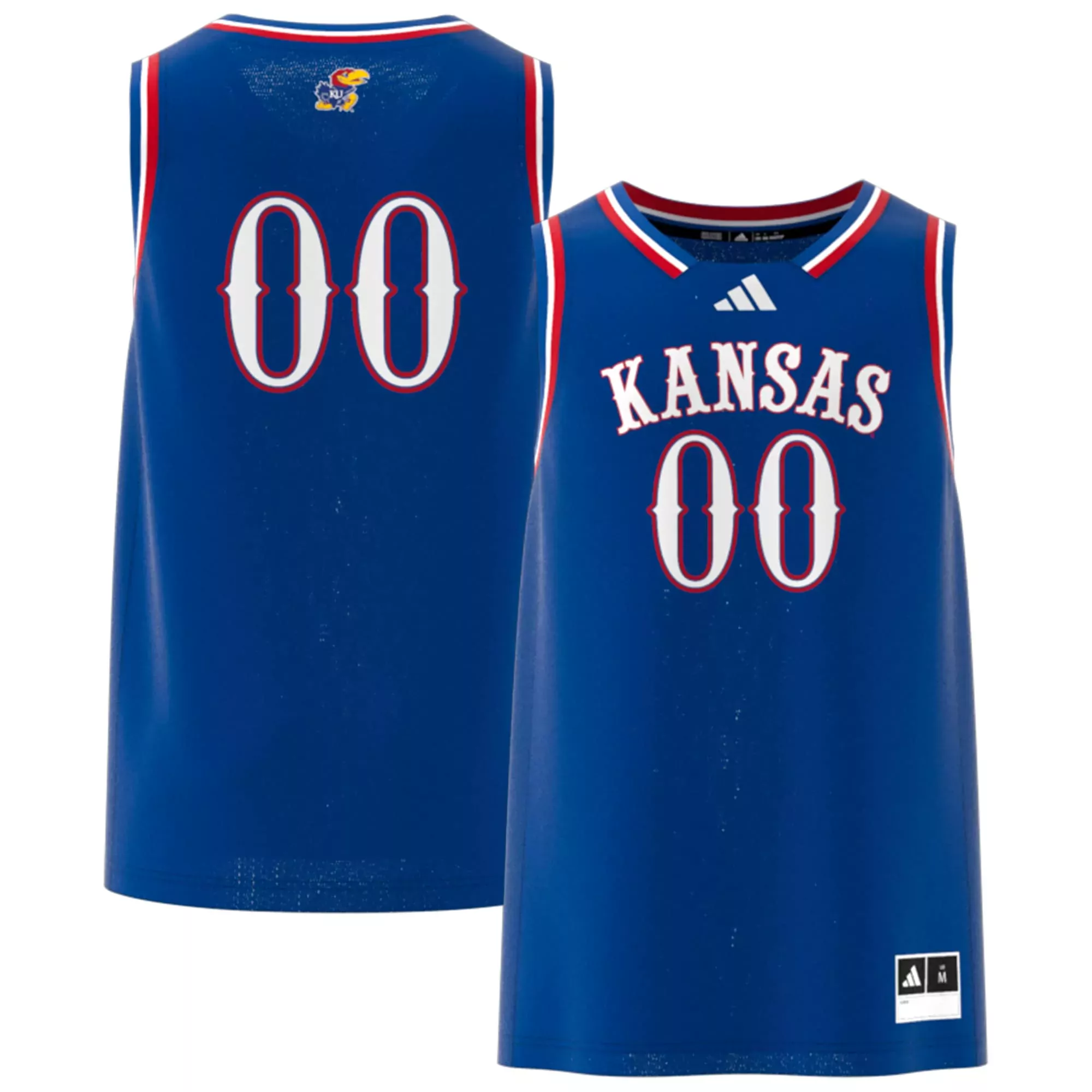 kansas jayhawks blue all stitched vapor jersey 2023 men s edition
