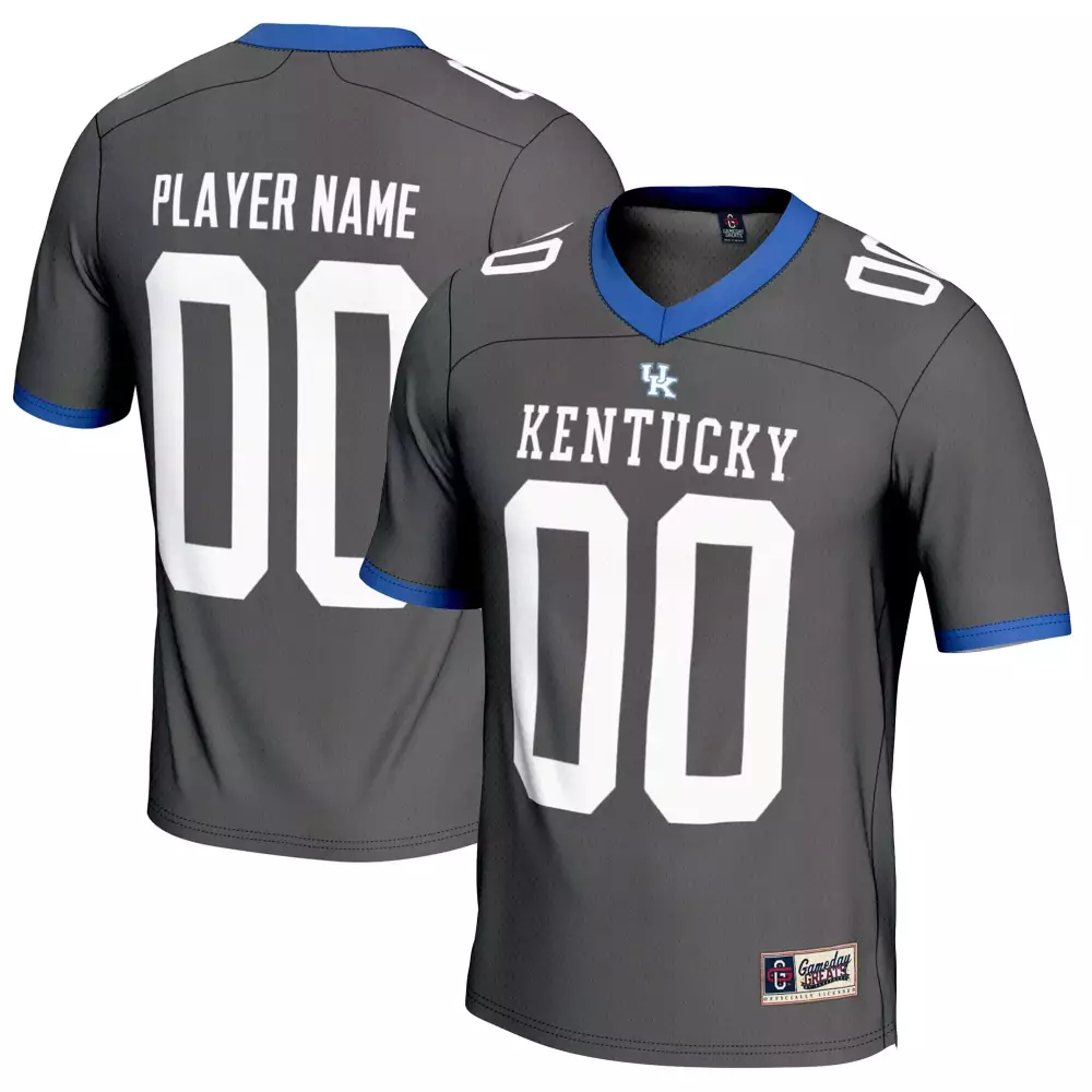 kentucky wildcats 00 player name 2023 men s all stitched vapor jersey blue white