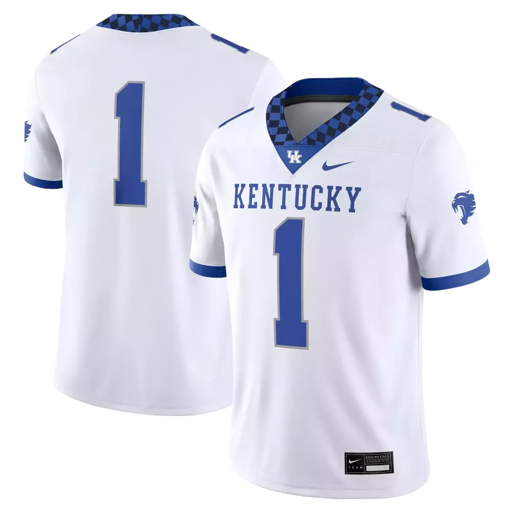 kentucky wildcats 1 men s 2023 blue all stitched vapor jersey quality edition