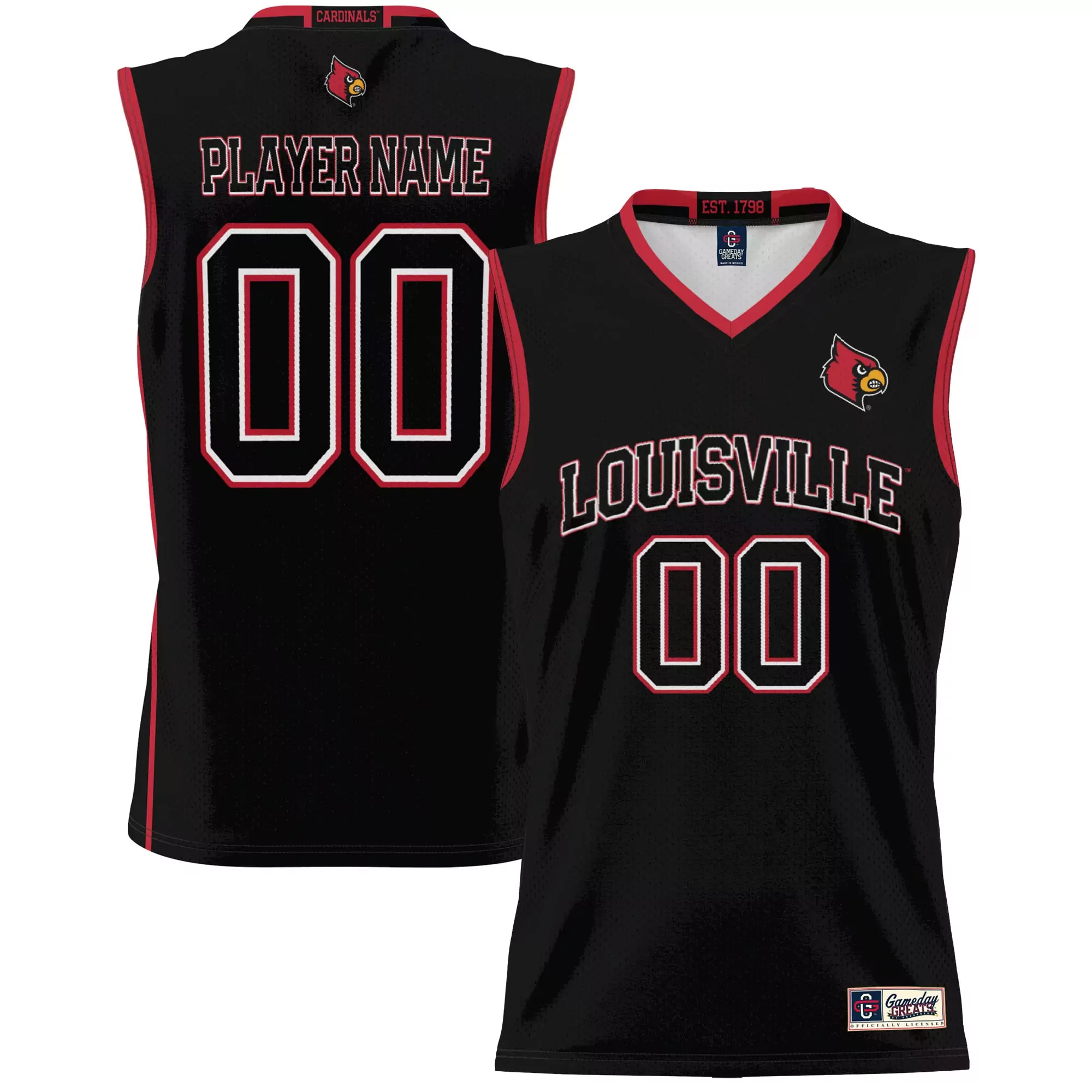 louisville cardinals player name 00 2023 men s all stitched vapor jersey white red 3