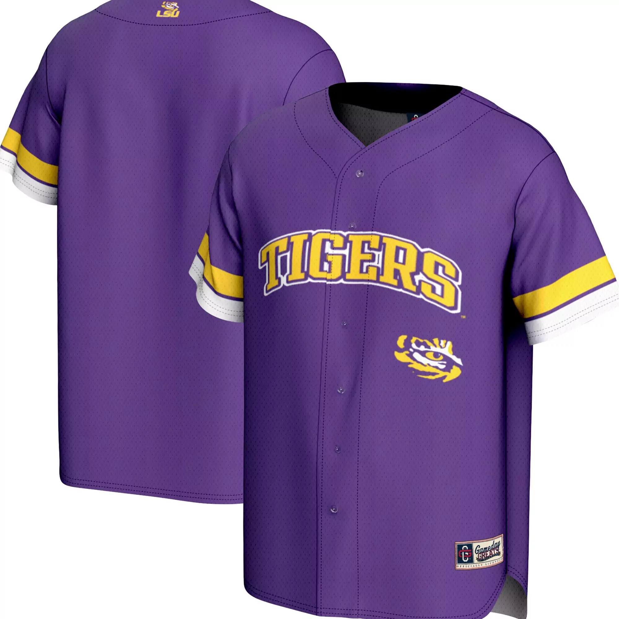 lsu tigers purple all stitched vapor jersey 2023 men s edition