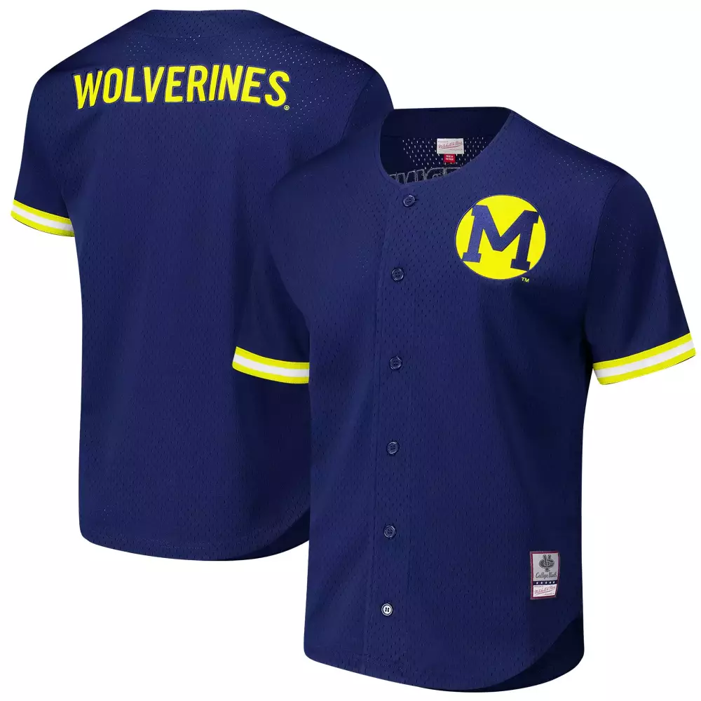 2023 Michigan Wolverines All Stitched Vapor Jersey | Navy Yellow Quality Edition | Limited Edition Fan Gear | For Men, Women & Youth