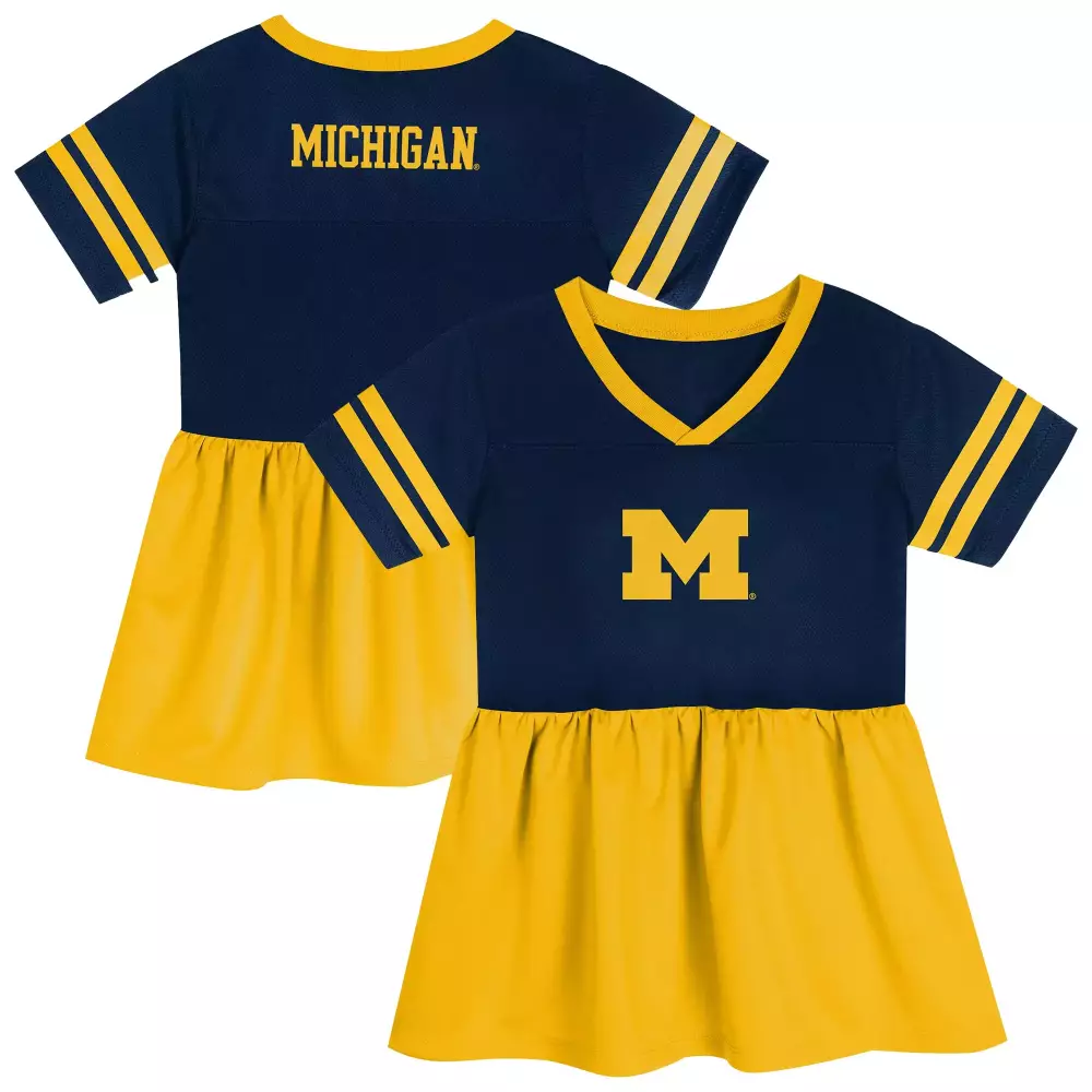 michigan wolverines gameday greats youth spirit football jersey navy