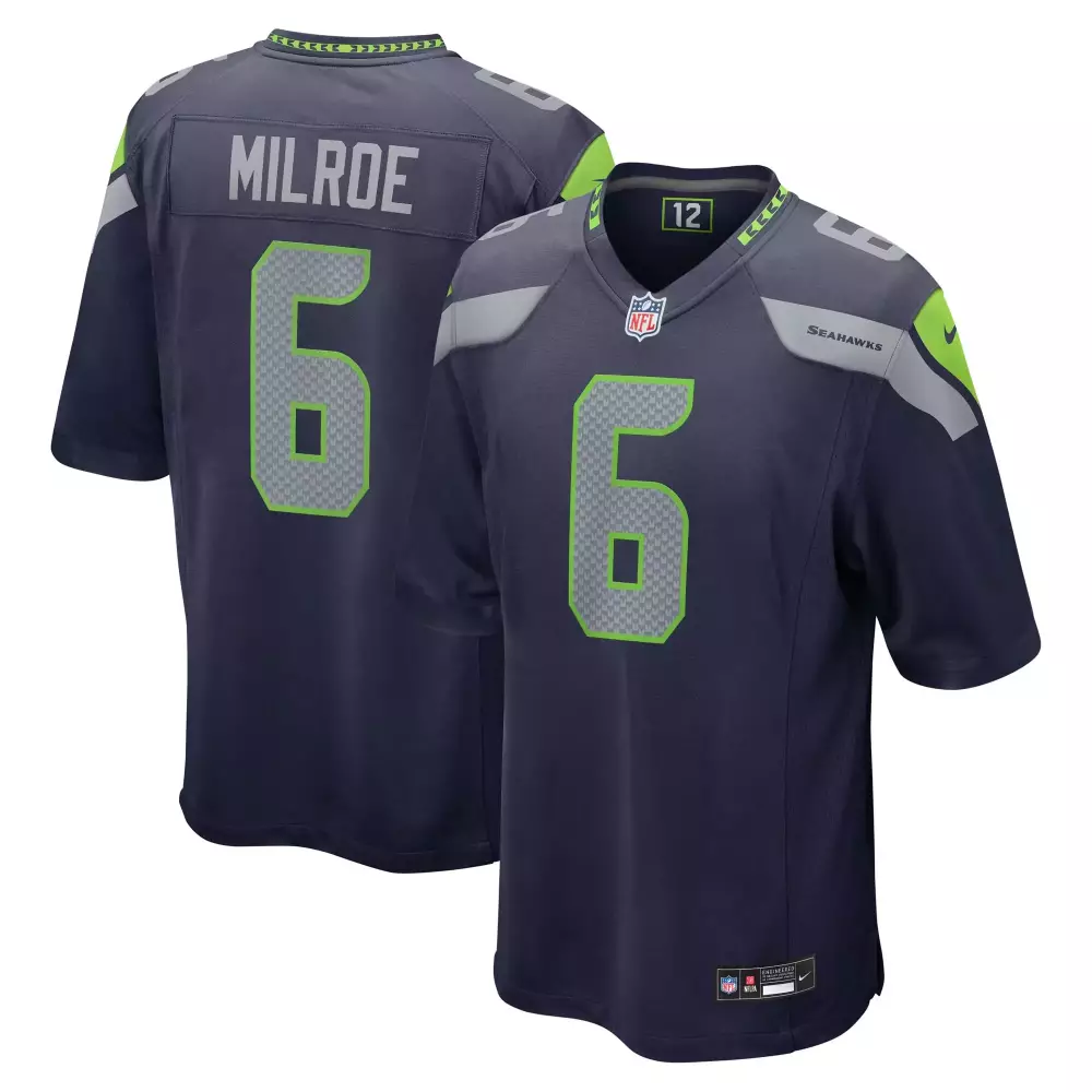Mike Morris Seattle Seahawks Nike Women's Game Jersey | College Navy | Fan Gear for Game Day | For Men, Women & Youth