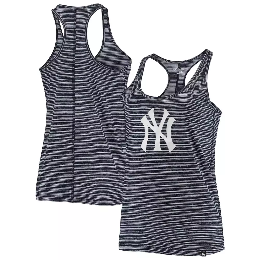 New York Yankees Women's Striped Tank Top | 2023 All Stitched Vapor Jersey | Stylish Fan Gear | For Men, Women & Youth