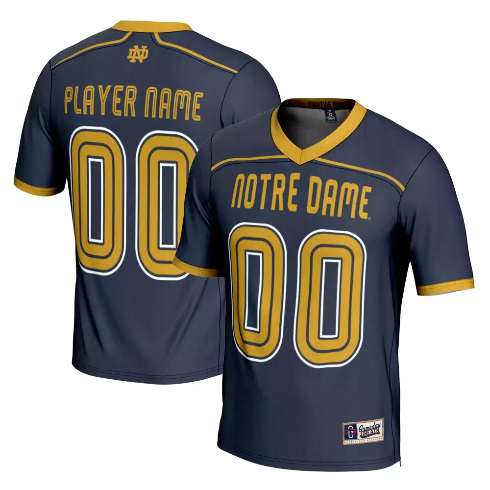 notre dame fighting irish 00 player name 2023 men s all stitched vapor jersey black