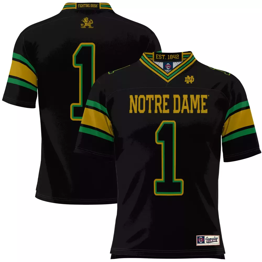 notre dame fighting irish 00 player name 2023 men s all stitched vapor jersey black