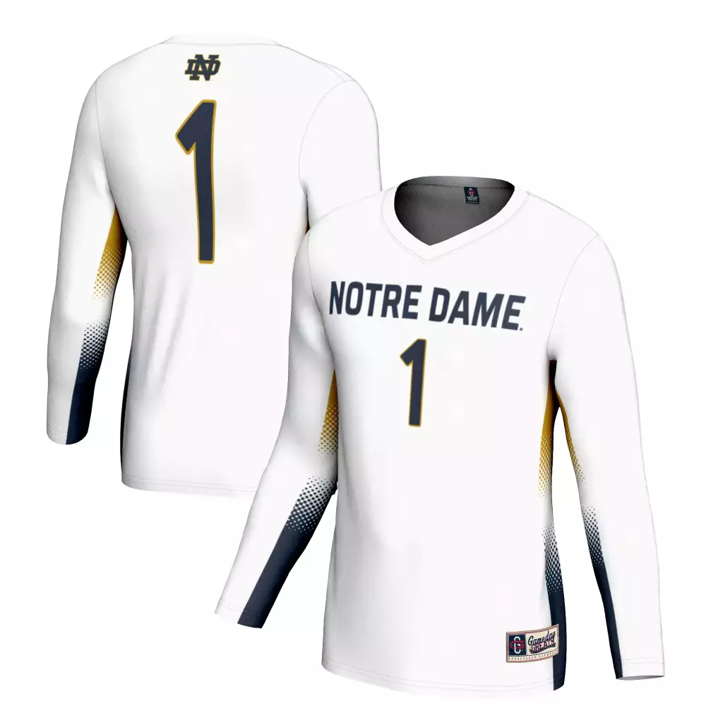 notre dame fighting irish 1 green men s jersey all stitched name patch 2023
