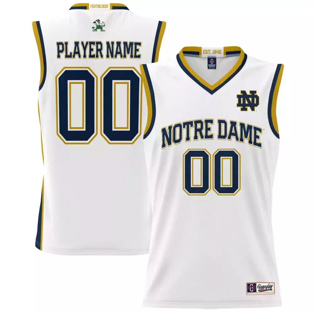 notre dame fighting irish player name 00 2023 men s all stitched vapor jersey white