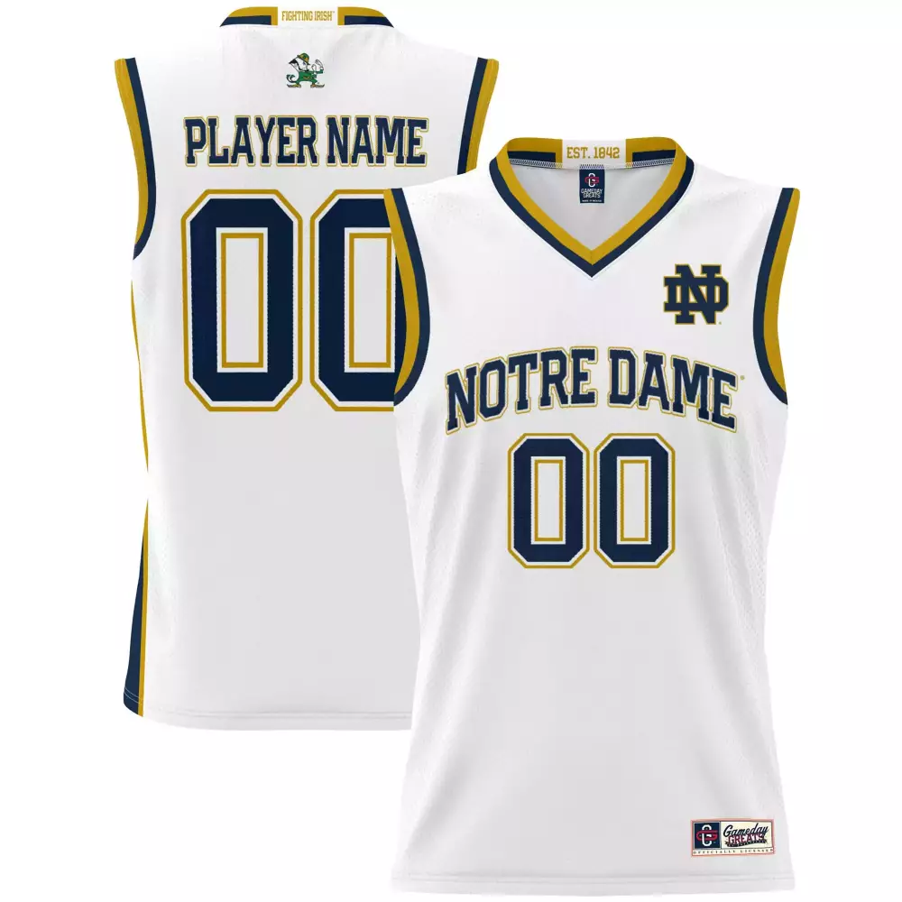 notre dame fighting irish player name 00 2023 men s all stitched vapor jersey white