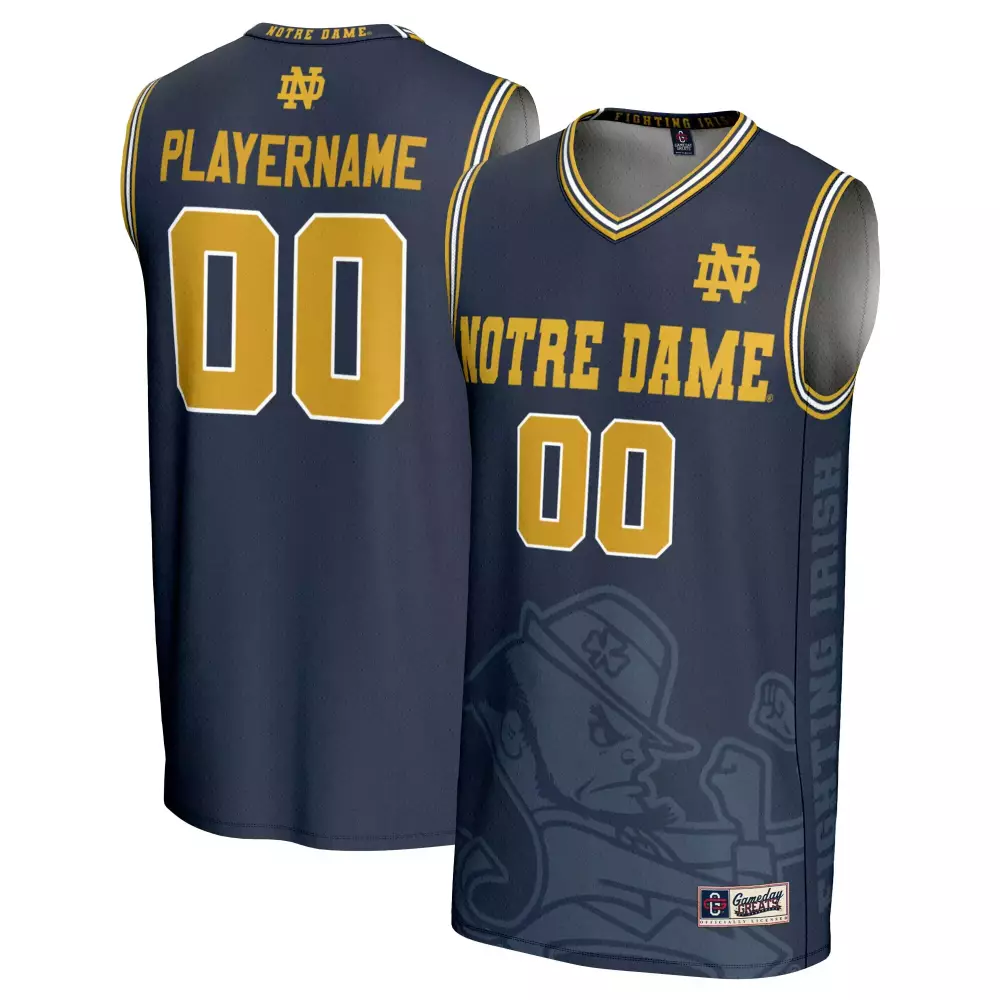 notre dame fighting irish player name 00 2023 men s all stitched vapor jersey white gold