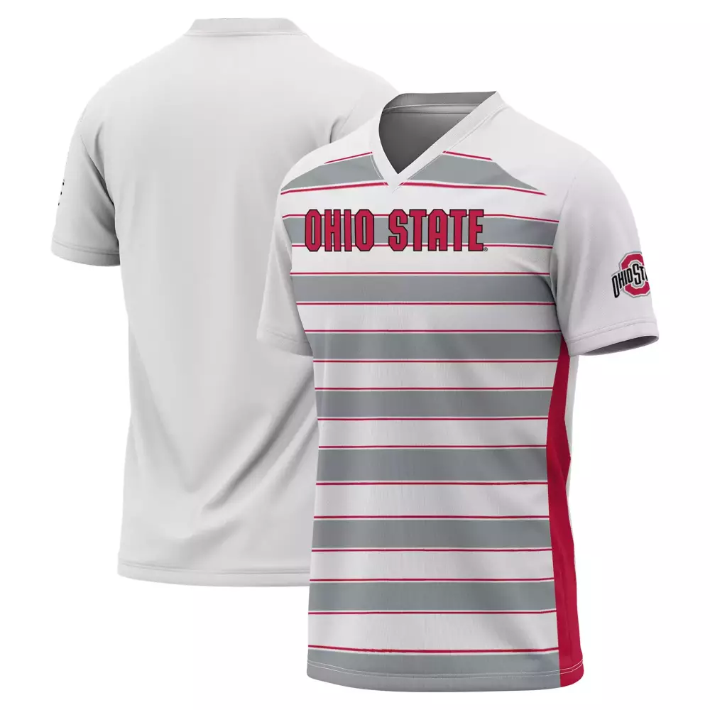 ohio state all stitched vapor jersey 2023 men s gray striped edition