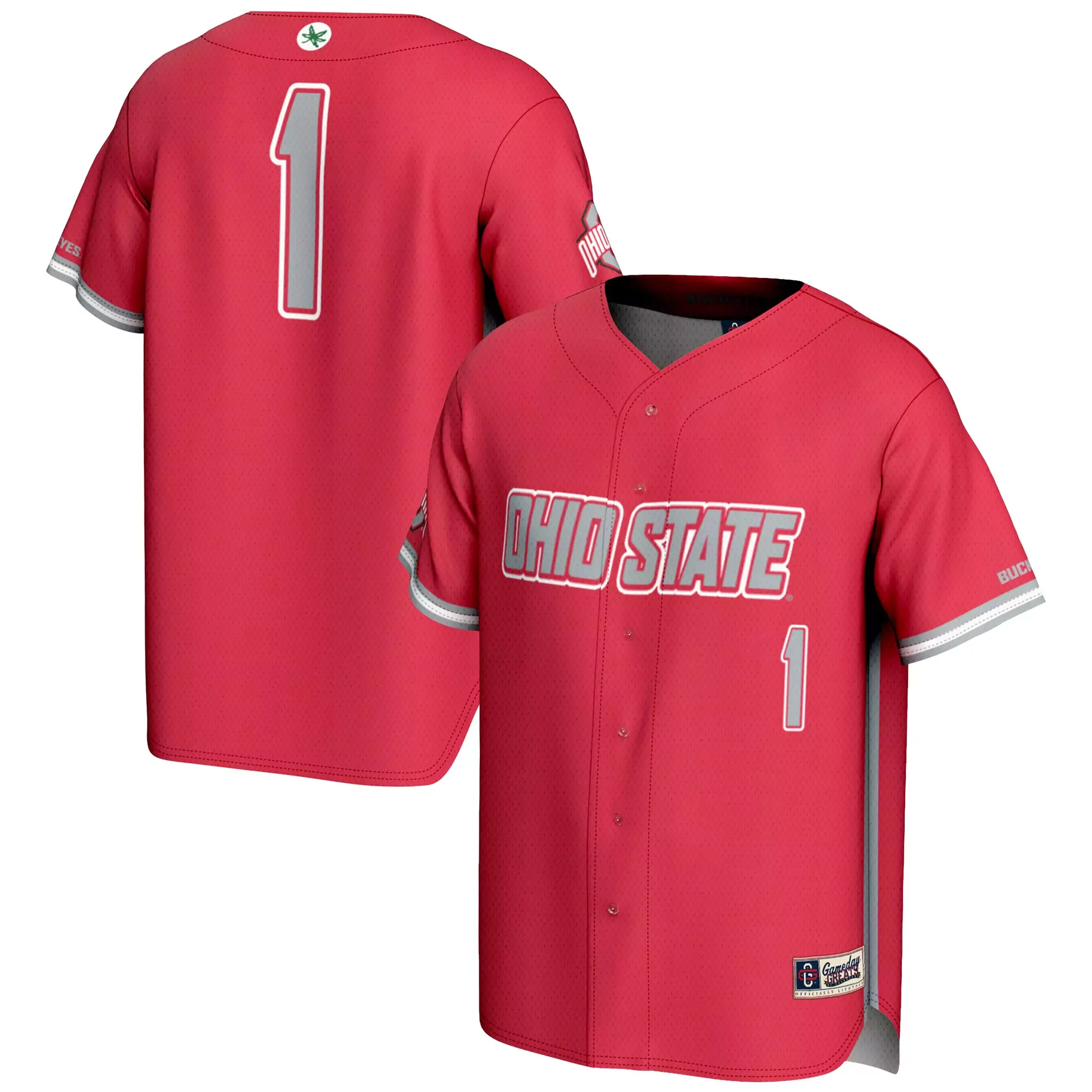 ohio state buckeyes 1 red all stitched vapor jersey 2023 men s design style