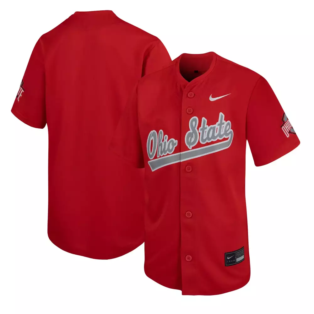 Ohio State Buckeyes Nike Red Stitched Vapor Jersey 2023 | Standard Edition Fan Gear | For Men, Women & Youth