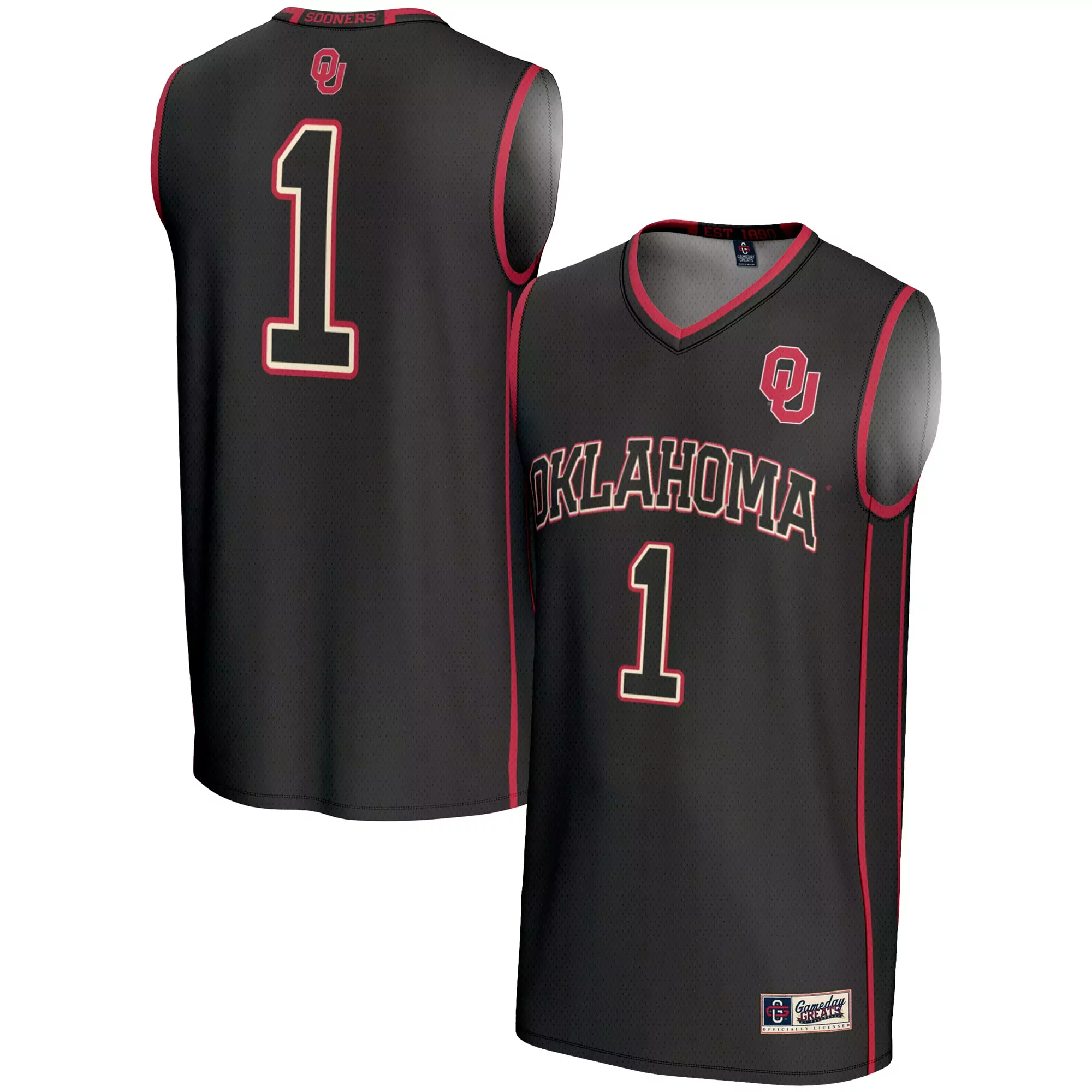 oklahoma sooners 1 men s 2023 white all stitched vapor jersey