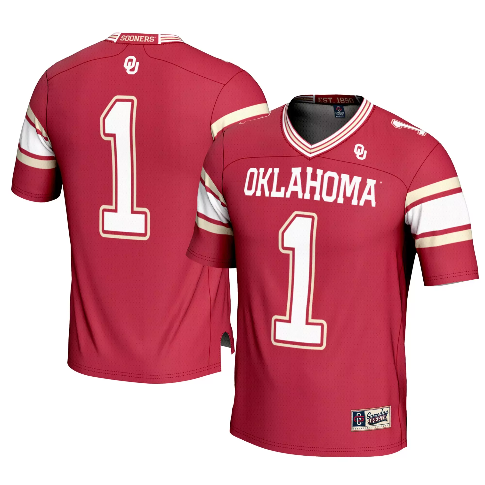 oklahoma sooners gray all stitched jersey name patch men s 2023 custom 00