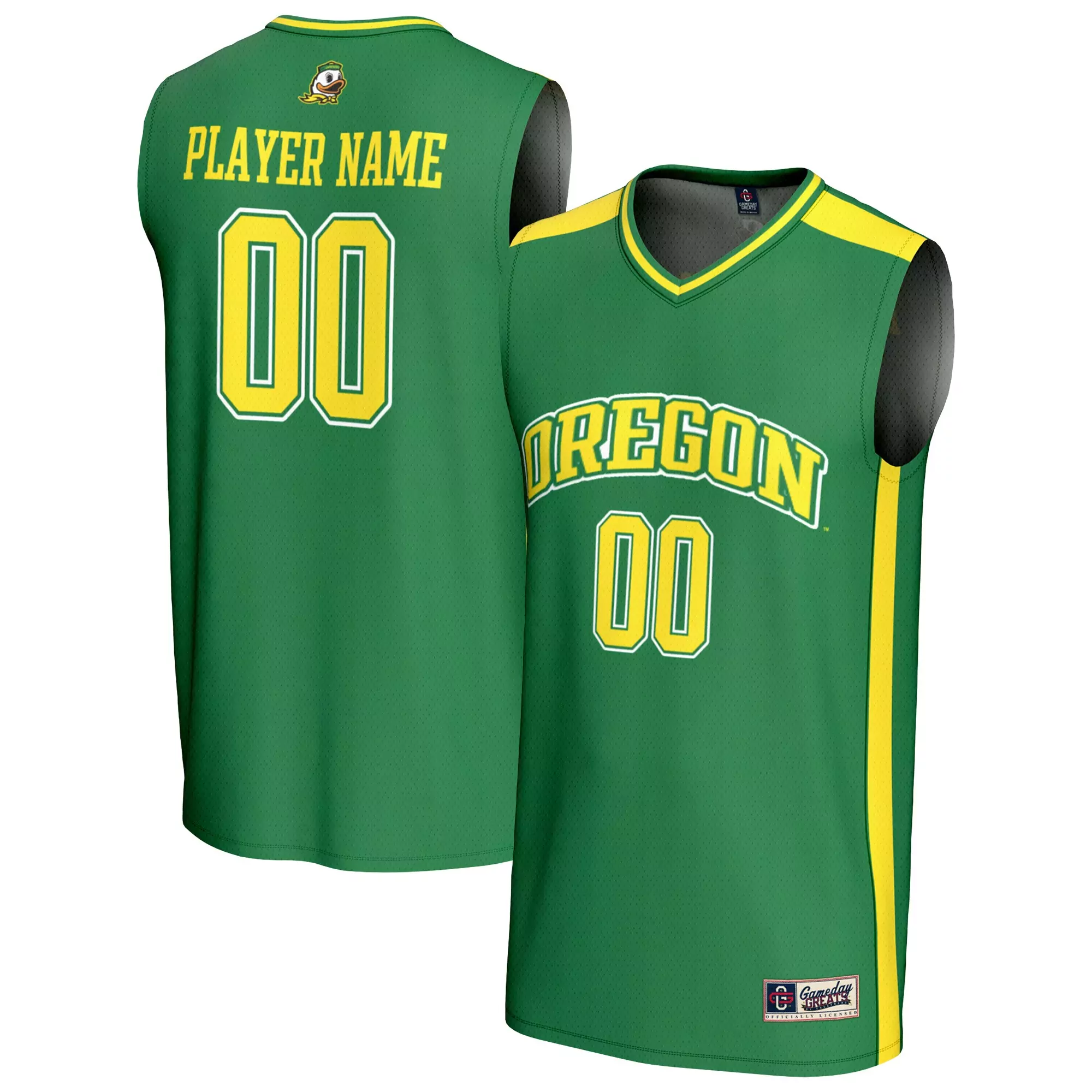 oregon ducks custom jersey 00 black 2023 men s all stitched vapor jersey 1