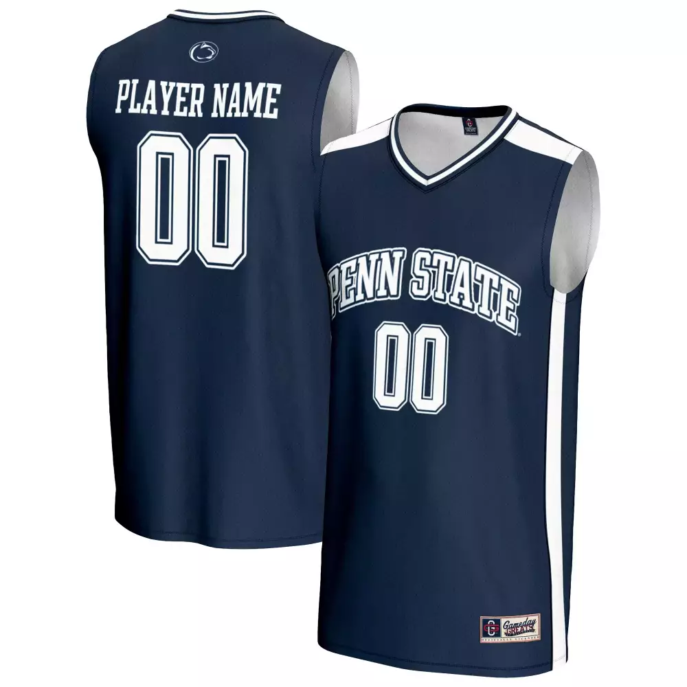 Custom Penn State Jersey 00 Navy 2023 | All Stitched Vapor Edition | Fan Gear for Men, Women & Youth