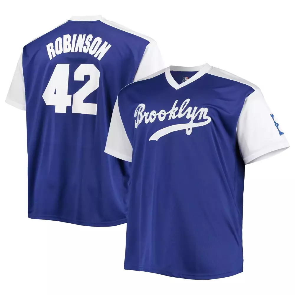 robinson 42 brooklyn 2023 men s all stitched vapor jersey blue white