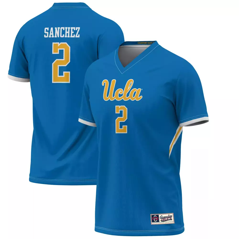 sanchez 2 ucla 2023 men s stitched vapor jersey blue all stitched vapor jersey