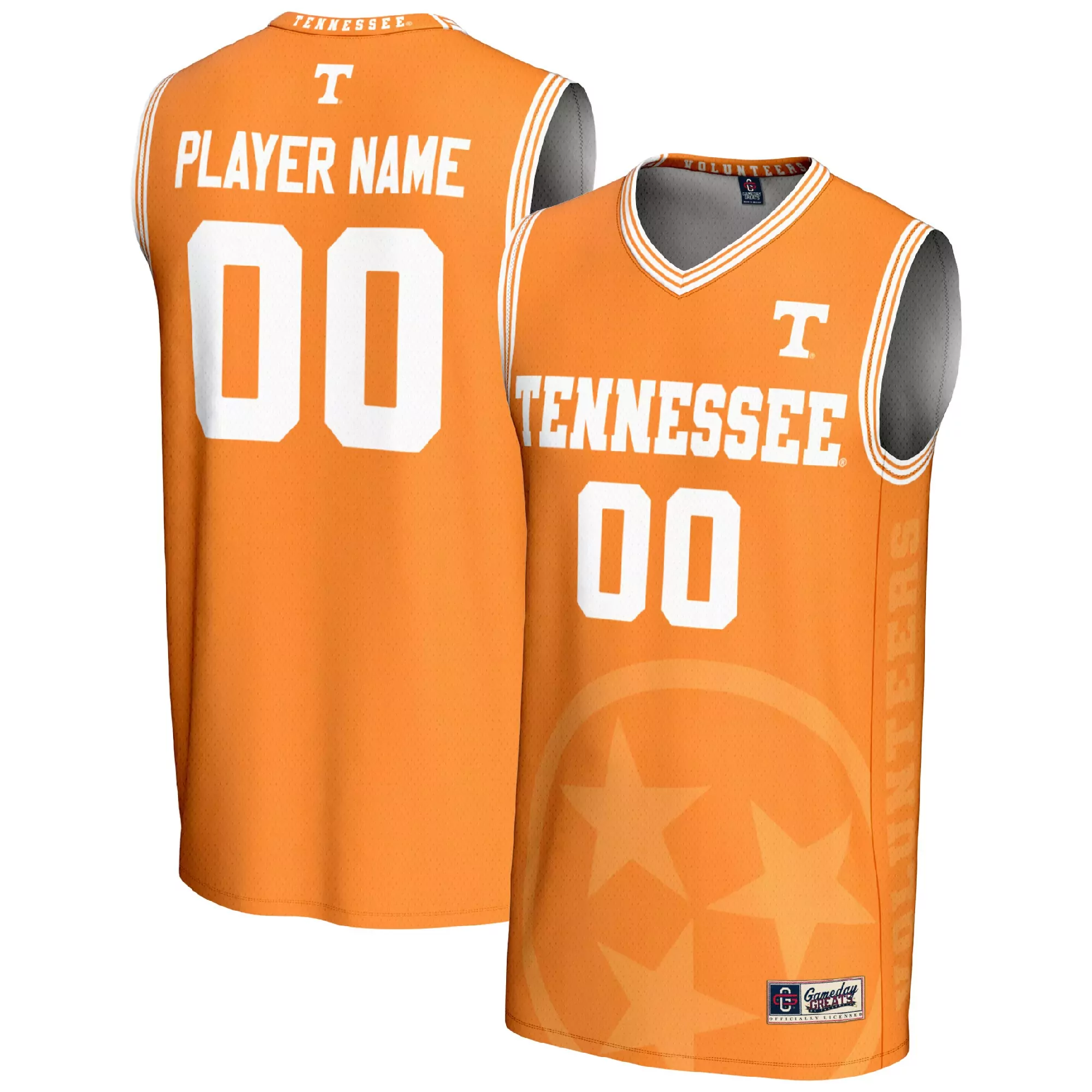 tennessee volunteers custom jersey 00 orange 2023 men s all stitched vapor jersey 17