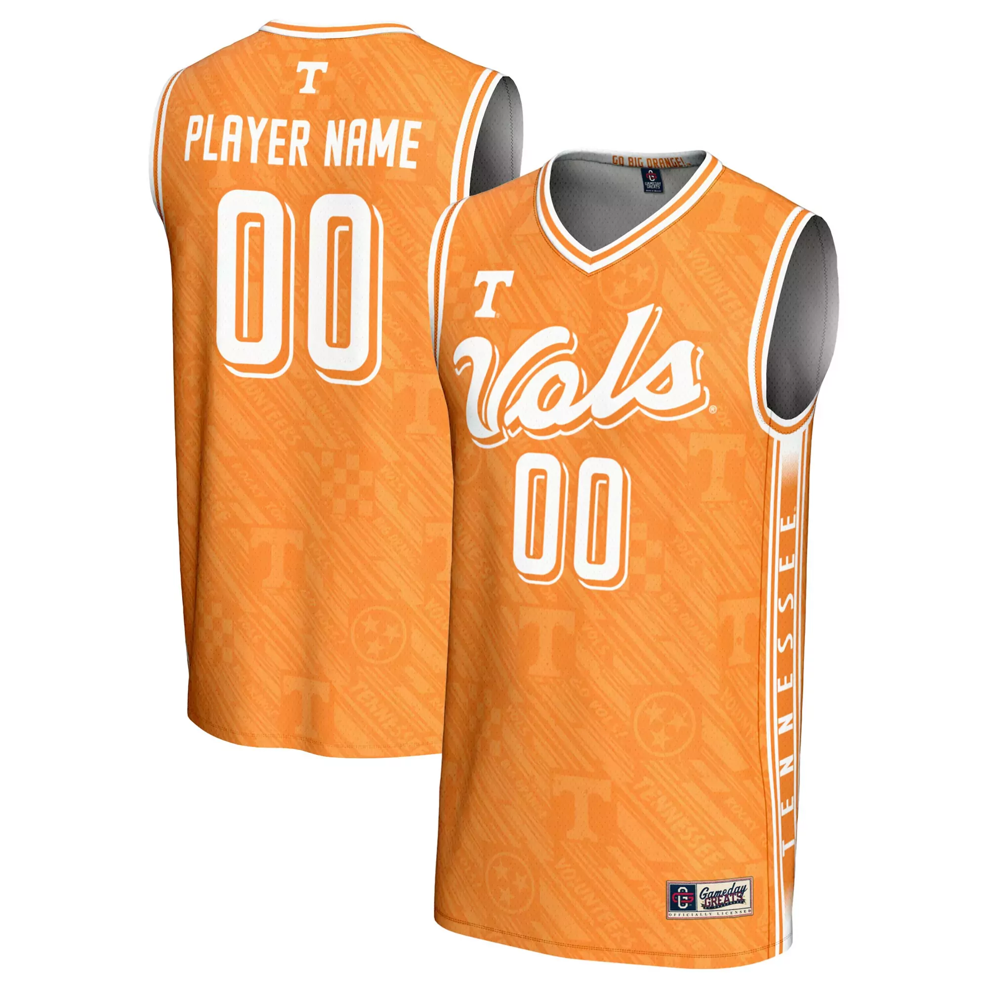 tennessee volunteers custom name number jersey white all stitched vapor jersey