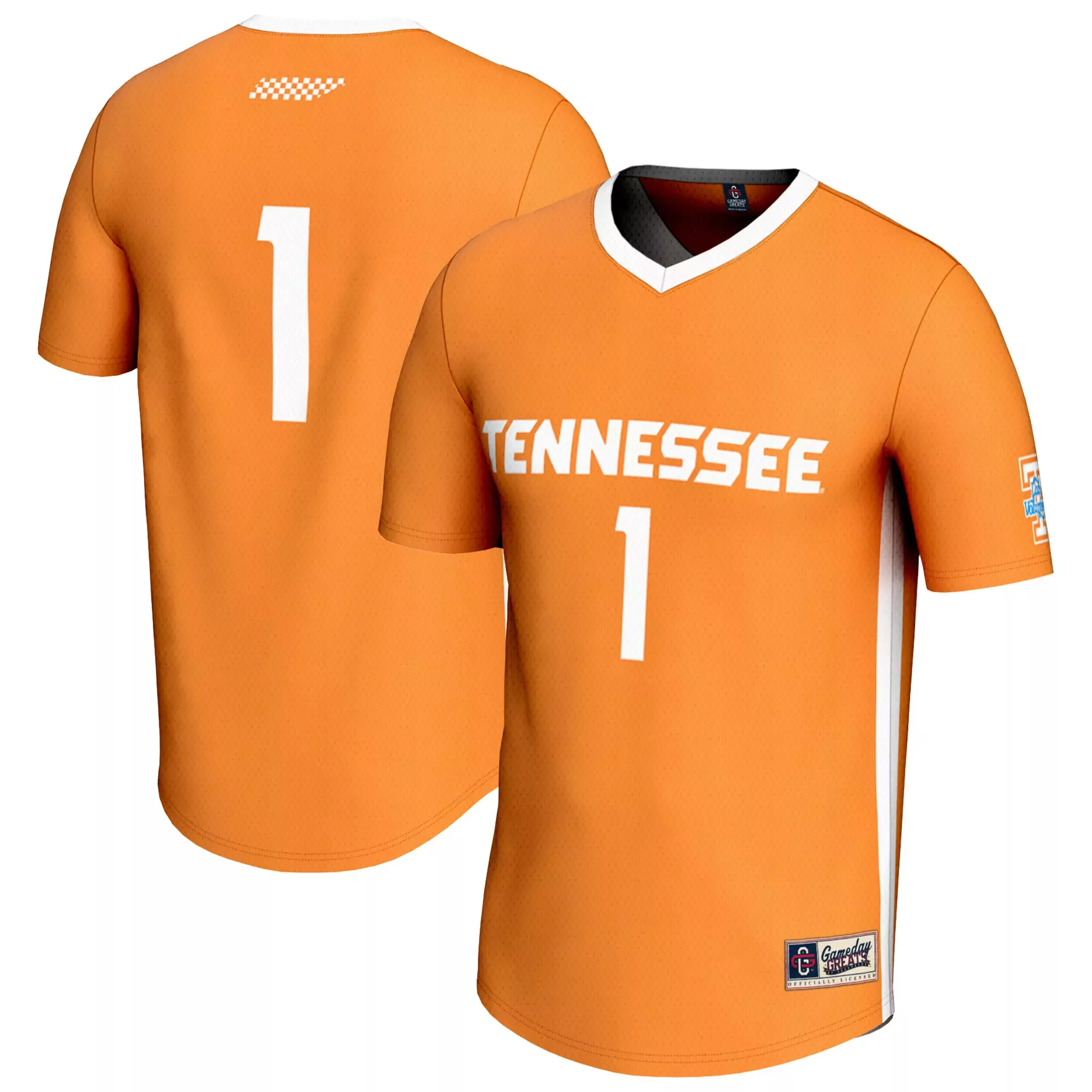 tennessee volunteers jersey 1 2023 men s all stitched vapor jersey white orange