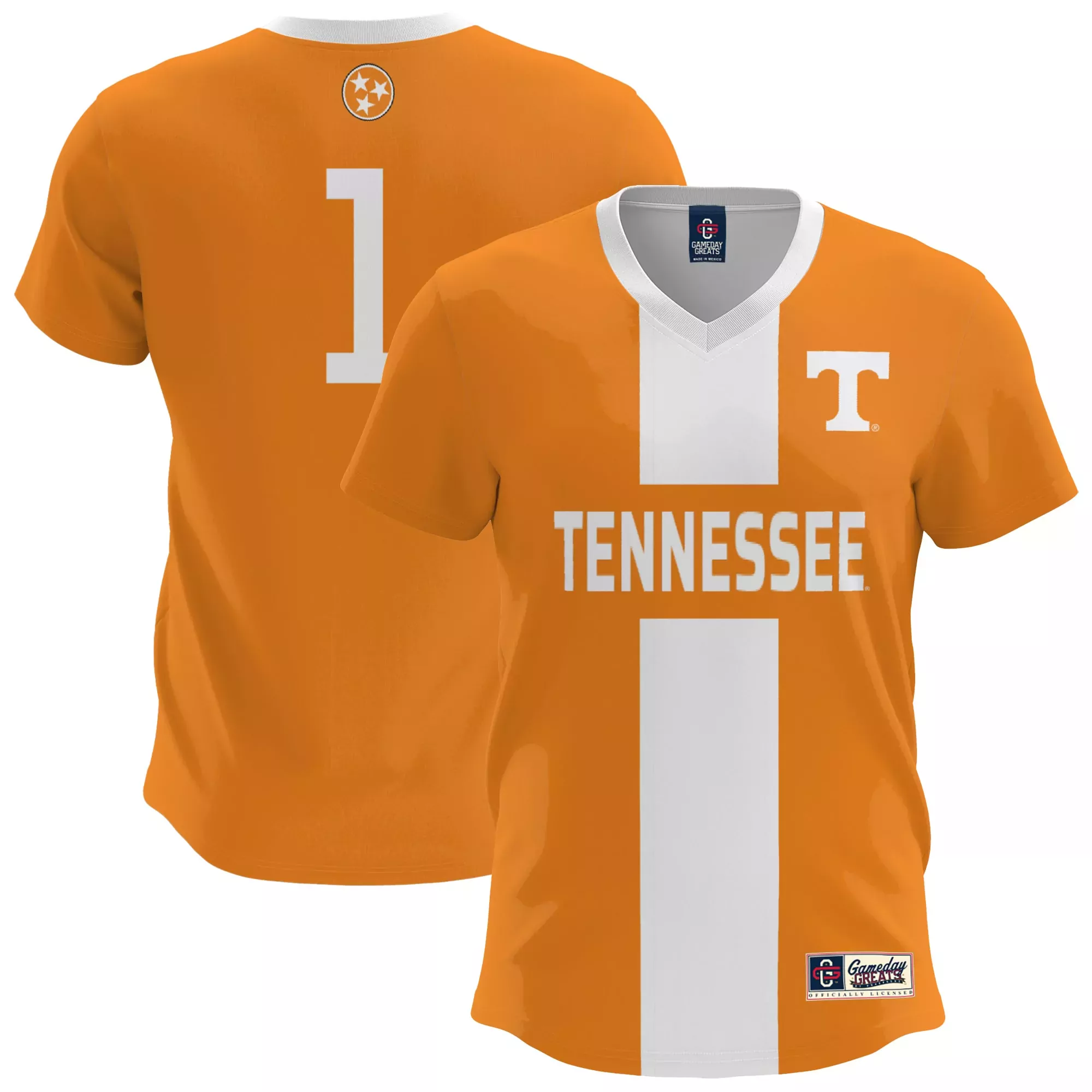 tennessee volunteers jersey 1 2023 men s all stitched vapor jersey white orange