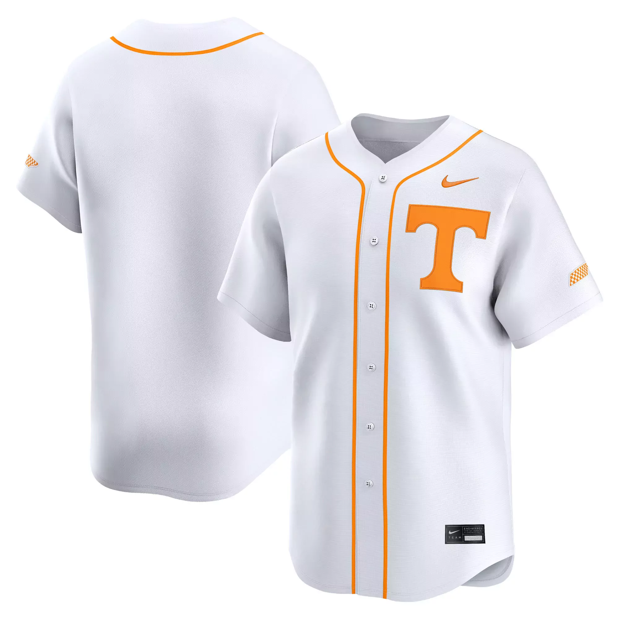 tennessee volunteers nike nil pick a player game jersey white