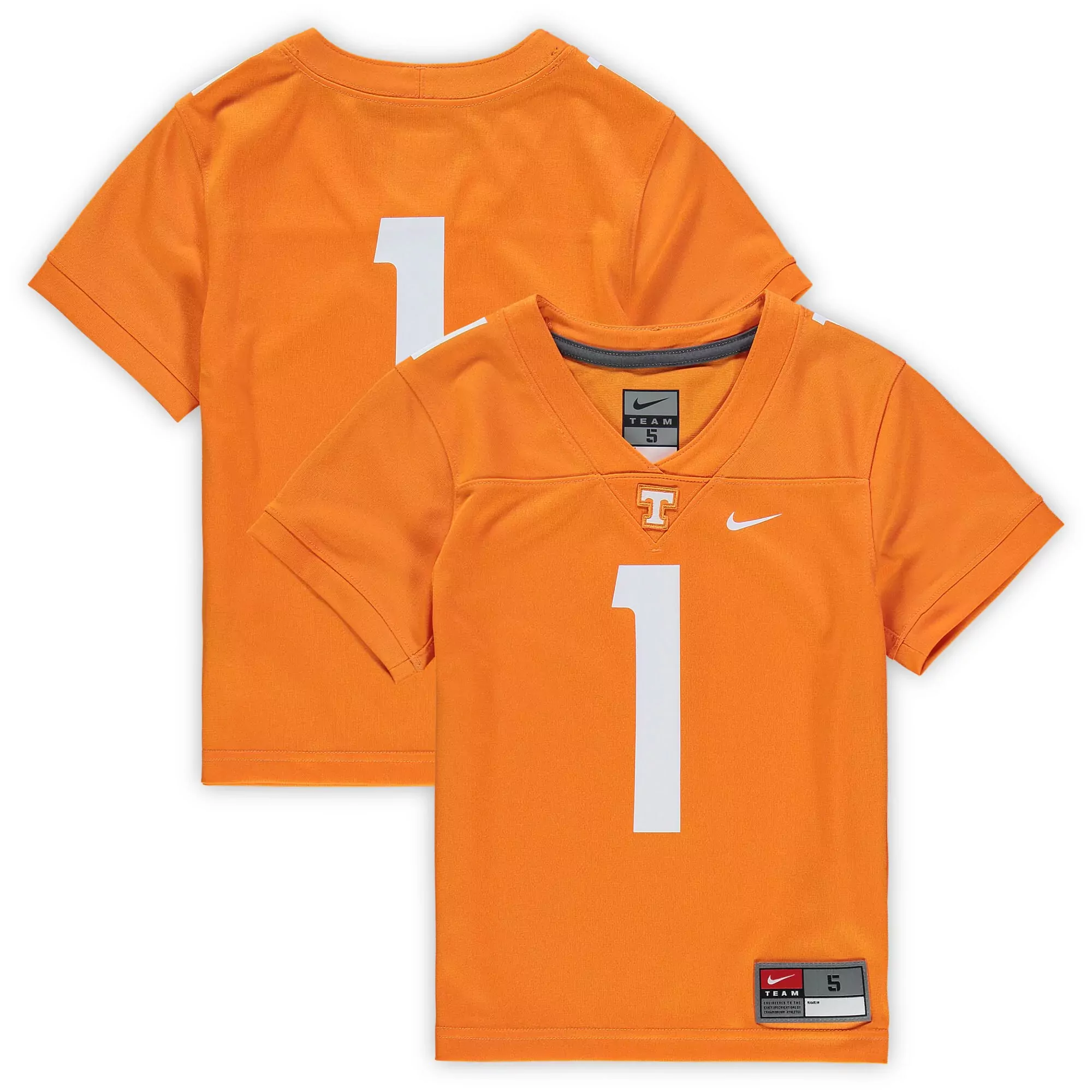 tennessee volunteers women s nike 1 orange all stitched vapor jersey 2023