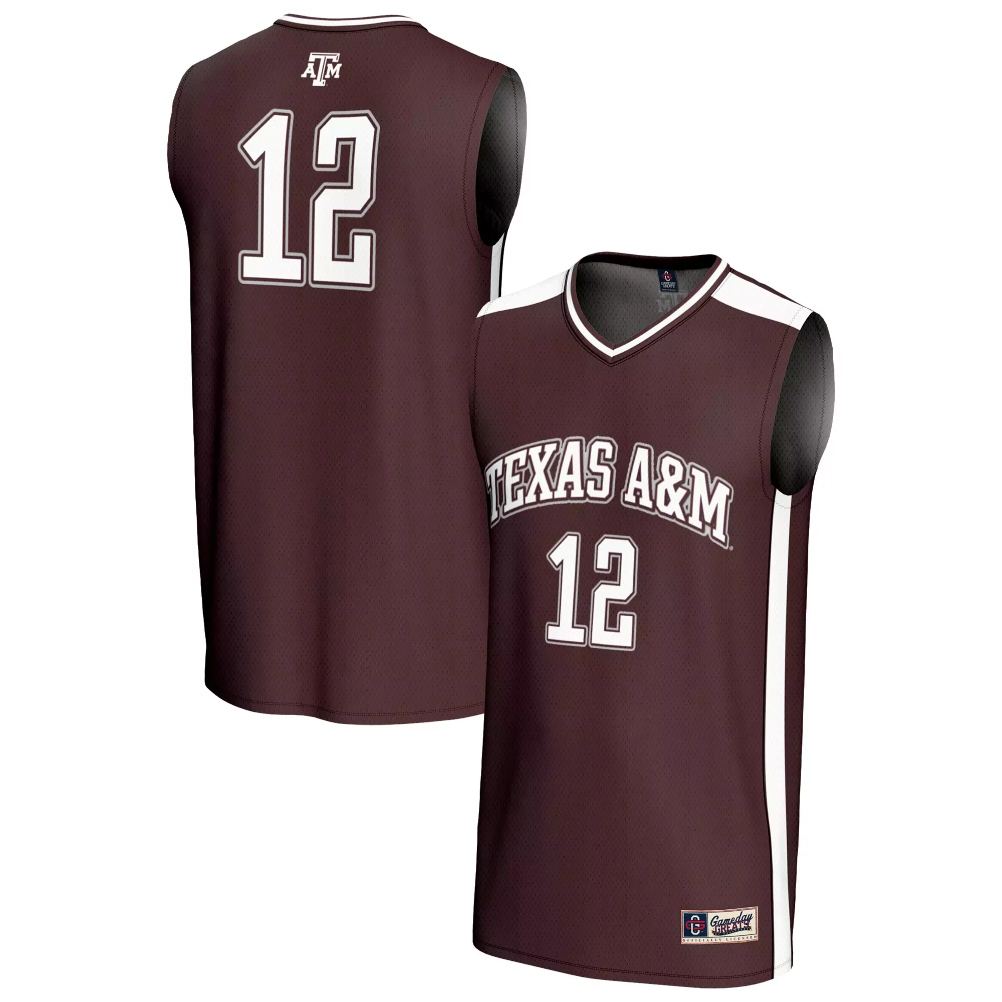 texas a m aggies jersey 12 2023 men s all stitched vapor jersey maroon