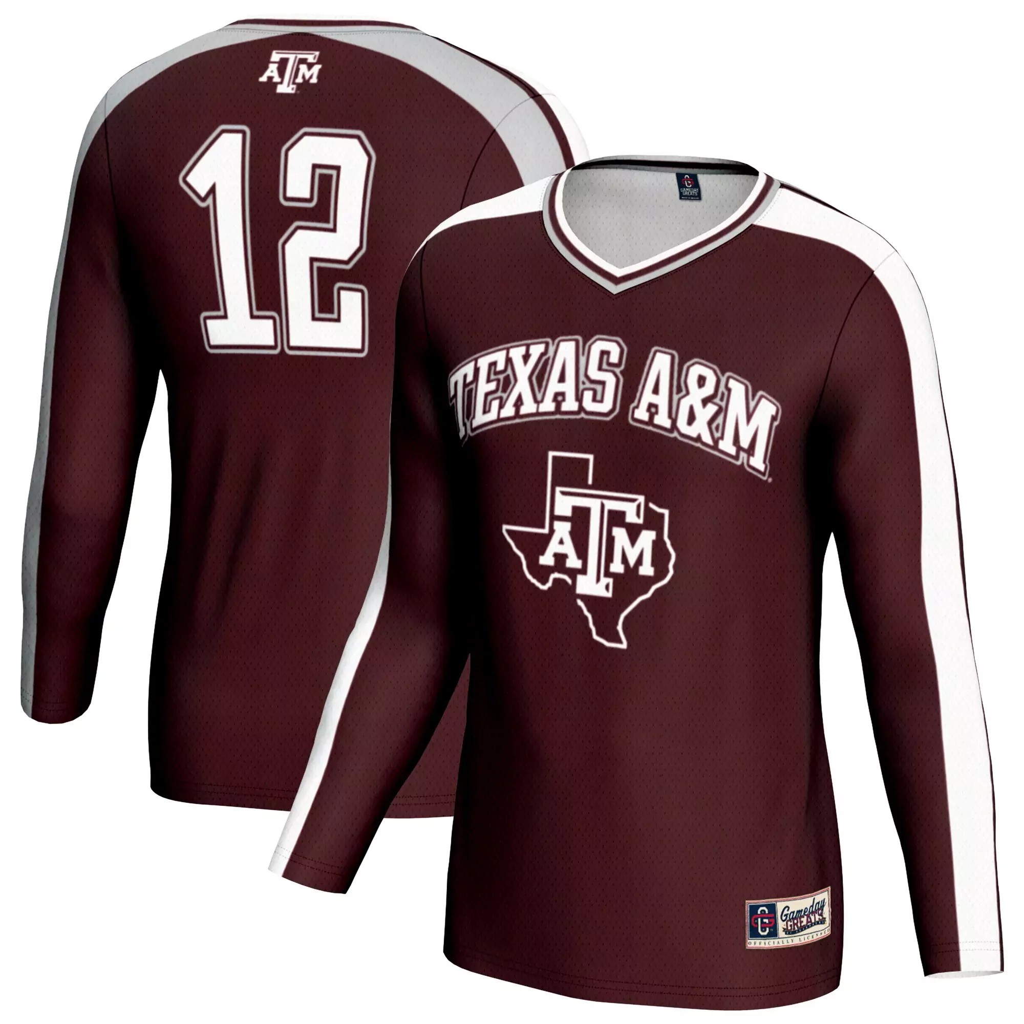 texas a m aggies jersey 12 men s 2023 all stitched vapor jersey tan edition