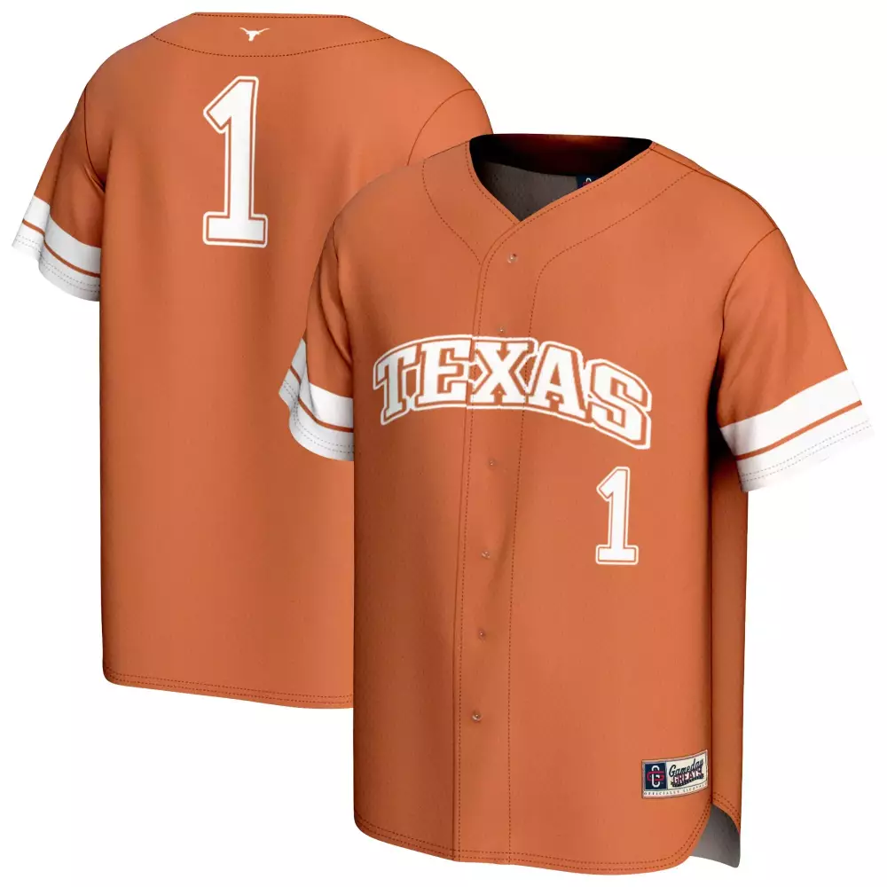texas longhorns 1 men s 2023 black all stitched vapor jersey with texas patch