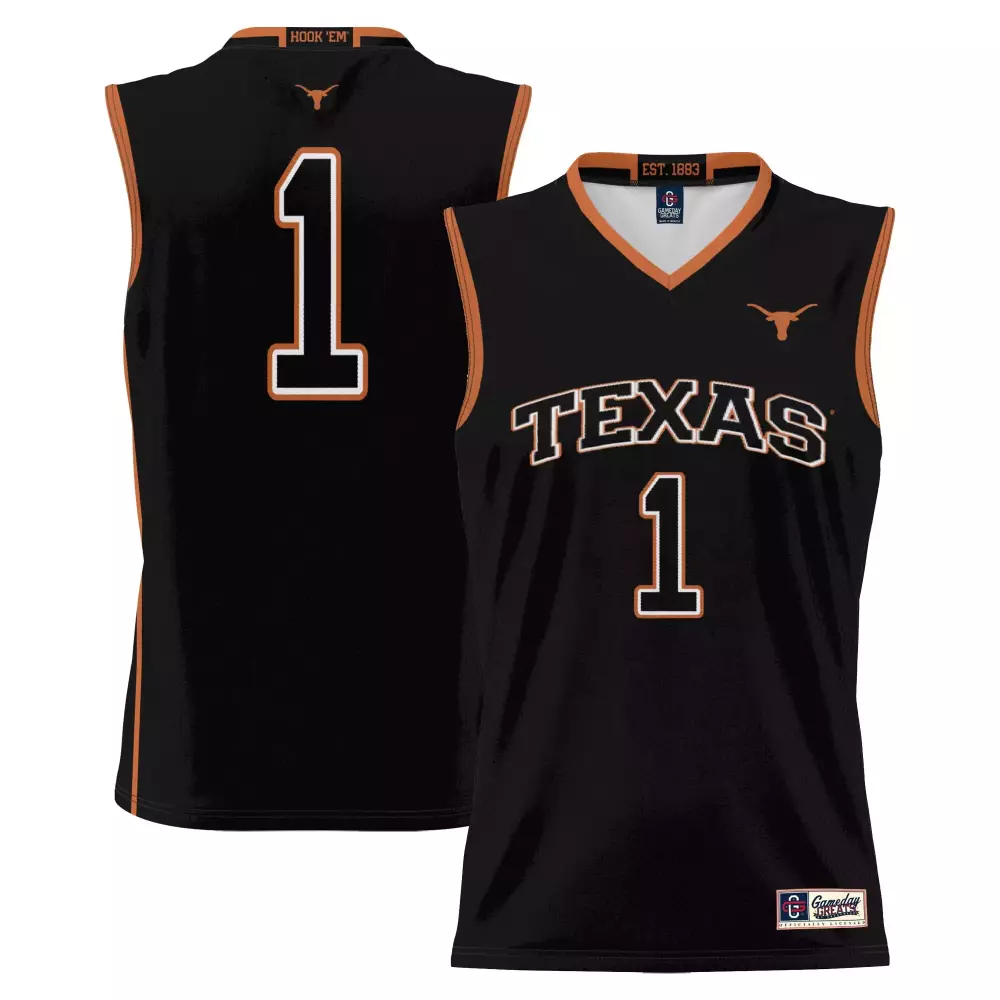 texas longhorns black custom jersey all stitched vapor limited edition 2023