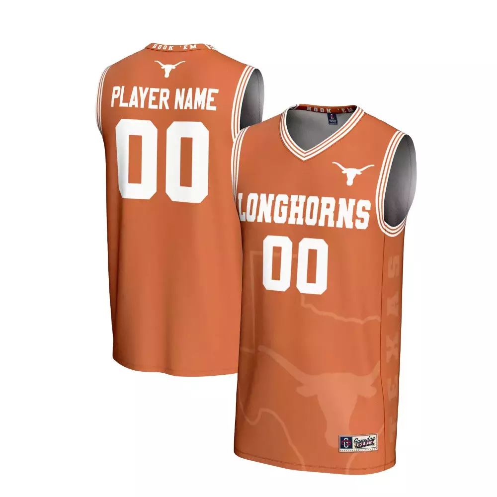Texas Longhorns Custom Jersey 00 | 2023 Men's All Stitched Vapor Jersey in Orange | Perfect Fan Gear | For Men, Women & Youth