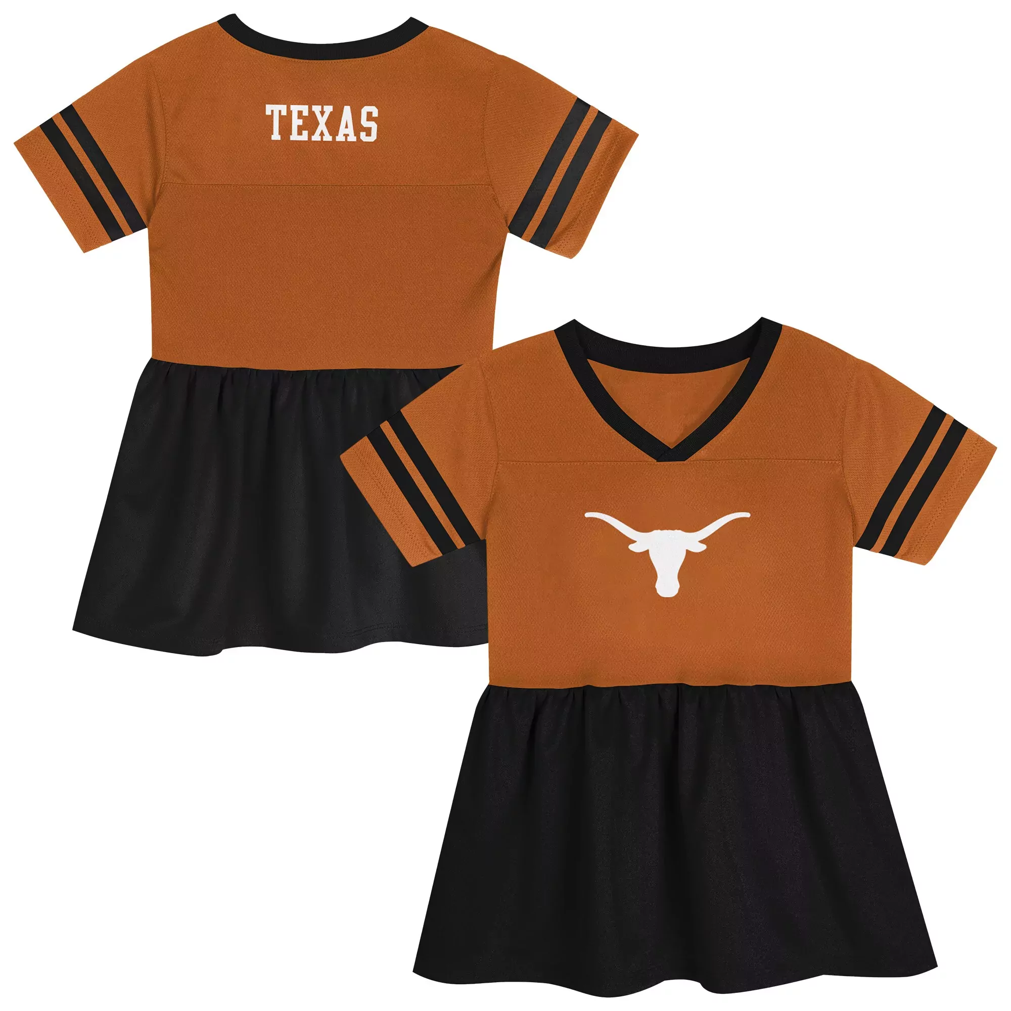 texas longhorns girls dress jersey all stitched vapor jersey orange black custom edition 2023