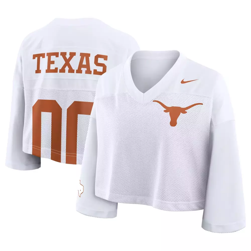 Texas Longhorns 2025 Stitched Jersey | White Name Patch | SEC Style for Men | For Men, Women & Youth