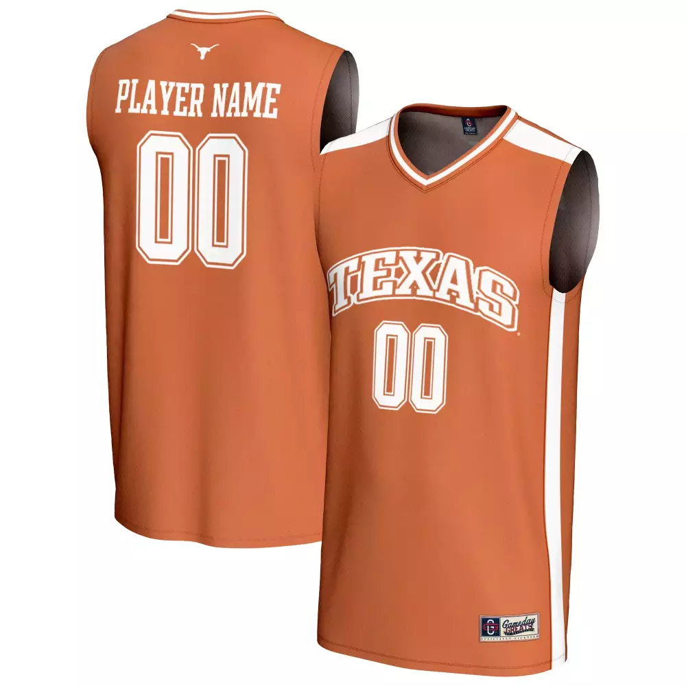 texas orange custom jersey 00 all stitched vapor jersey 2023 men s design style quality edition