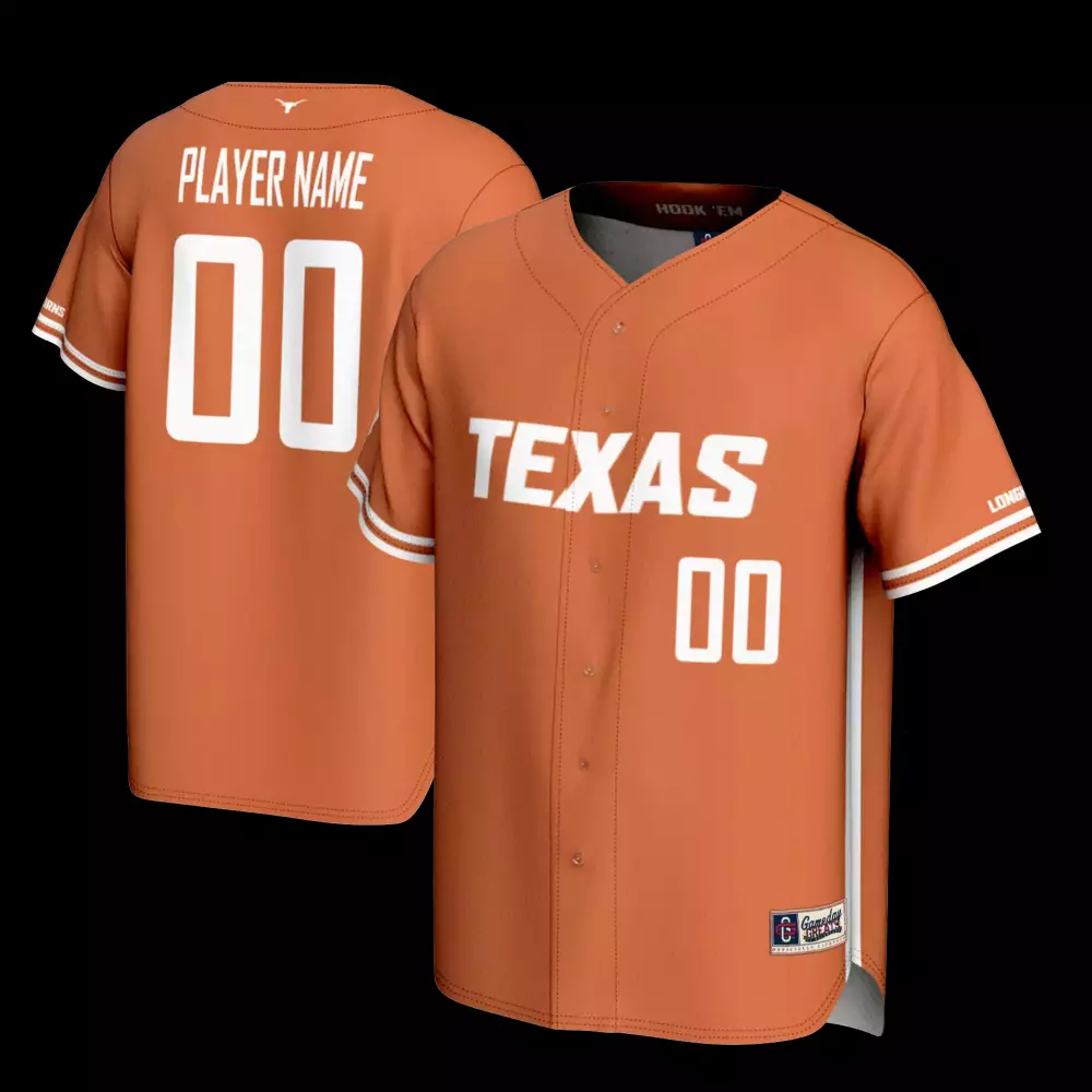 texas orange custom jersey 00 all stitched vapor jersey 2023 men s design style quality edition